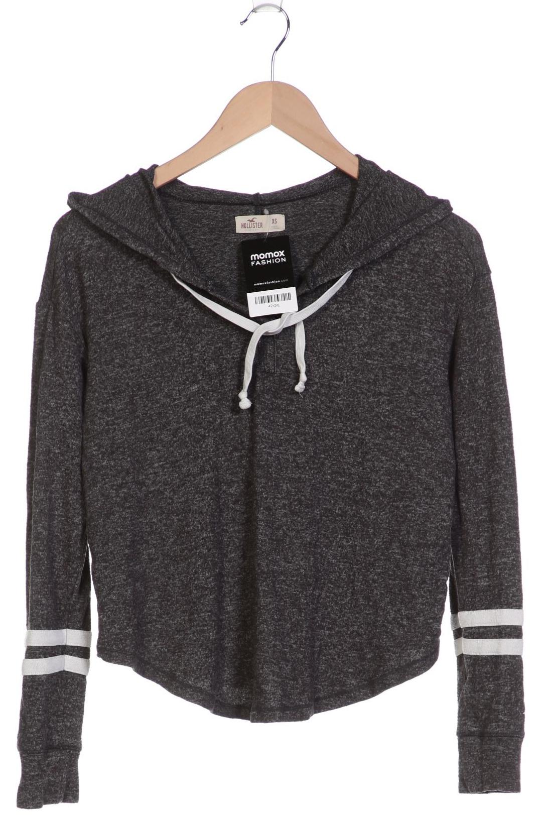 

Hollister Damen Kapuzenpullover, grau, Gr. 34