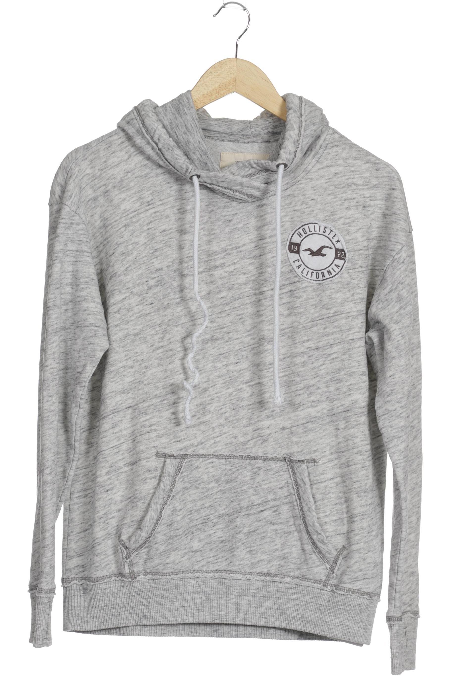 

Hollister Damen Kapuzenpullover, grau, Gr.