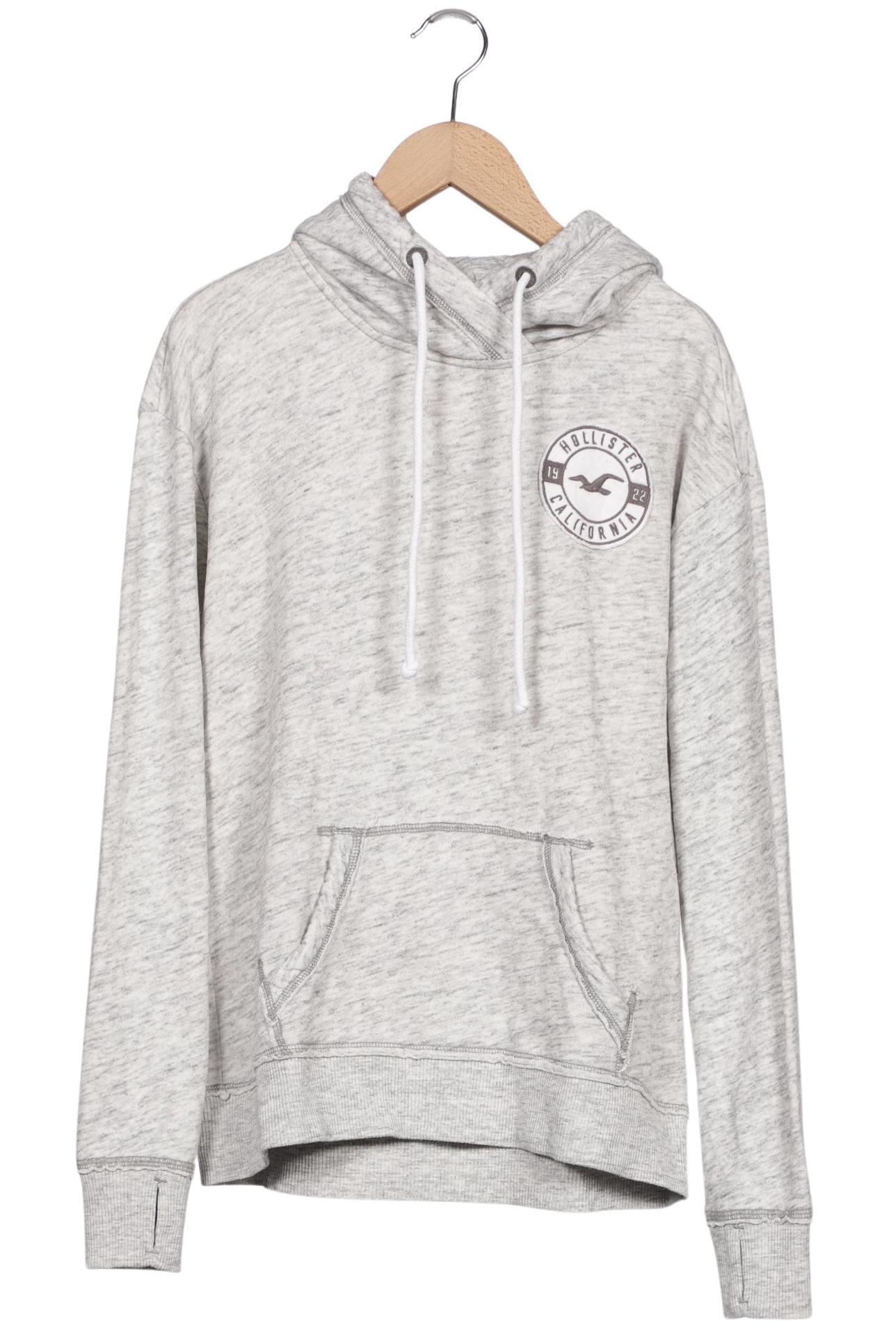 

Hollister Damen Kapuzenpullover, grau, Gr. 36