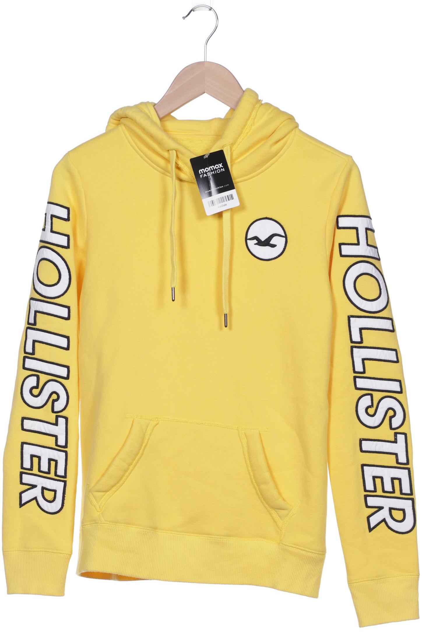 

Hollister Damen Kapuzenpullover, gelb