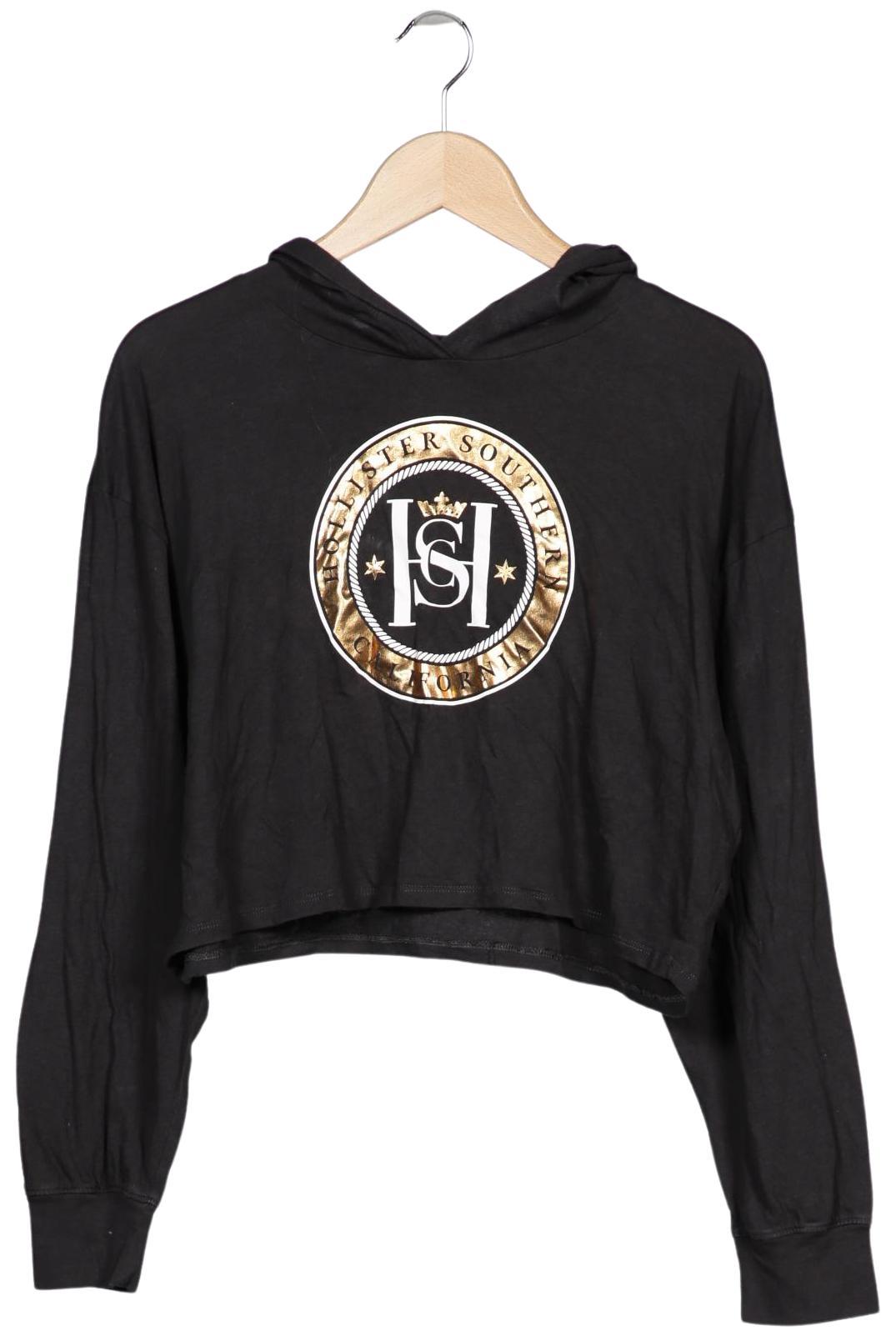 

Hollister Damen Kapuzenpullover, schwarz, Gr. 38