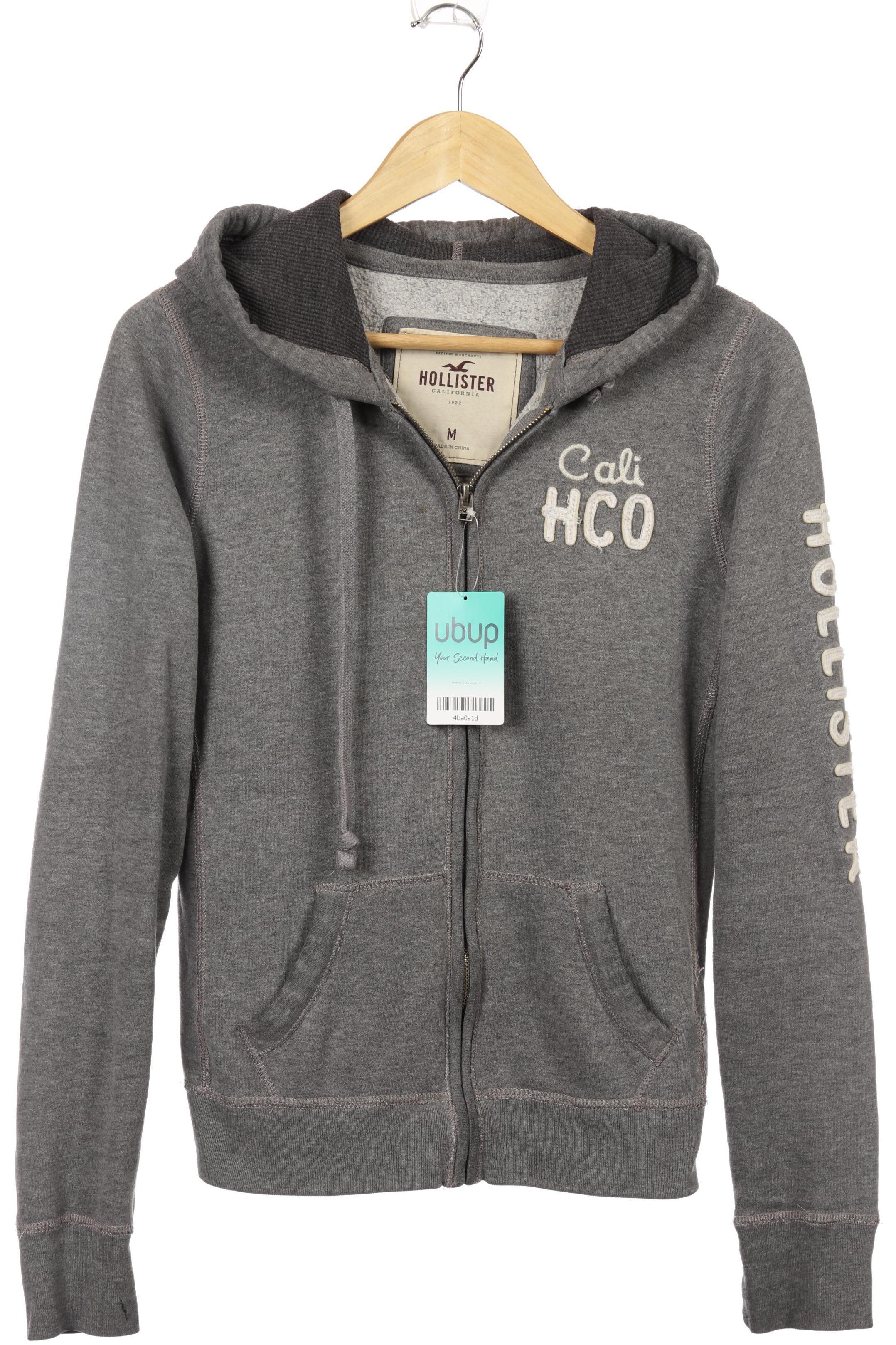 

Hollister Damen Kapuzenpullover, grau, Gr.