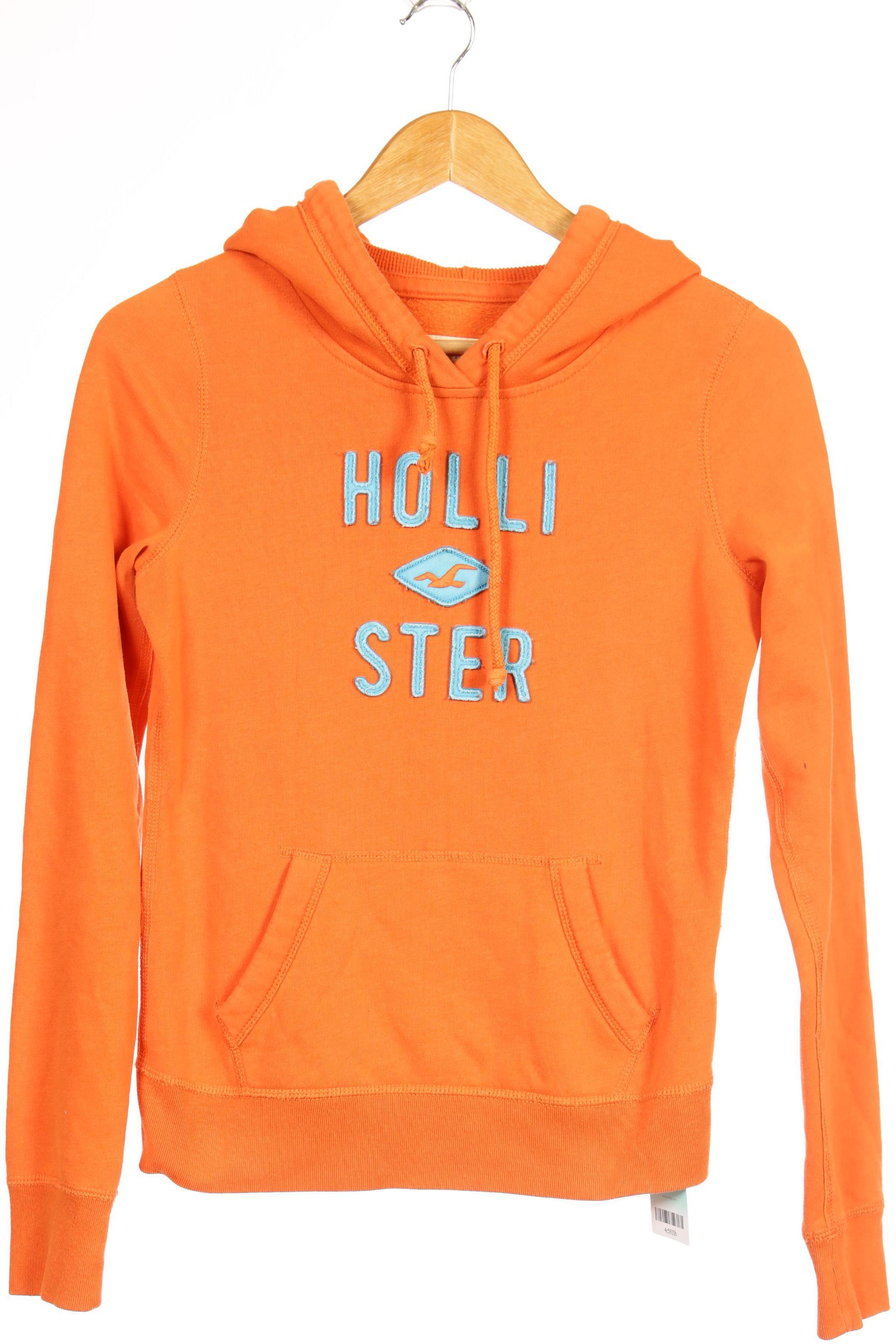 

Hollister Damen Kapuzenpullover, orange, Gr.