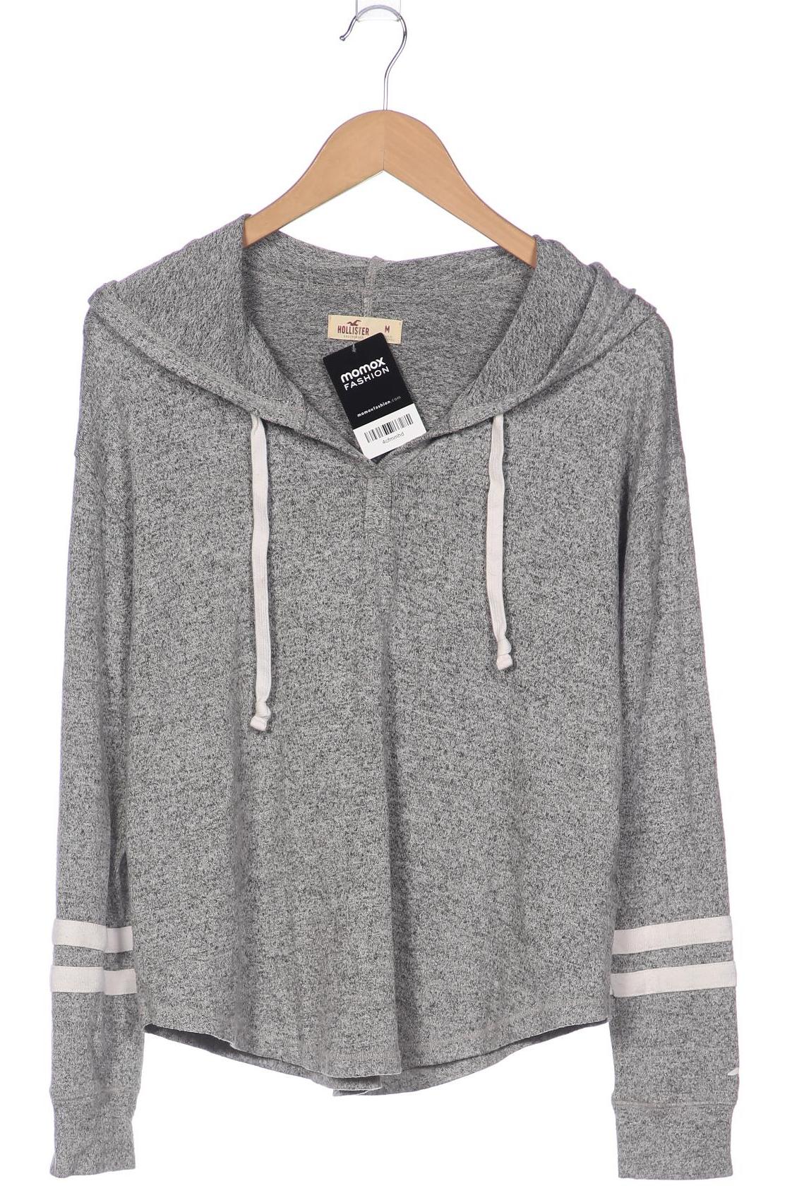 

Hollister Damen Kapuzenpullover, grau, Gr. 38
