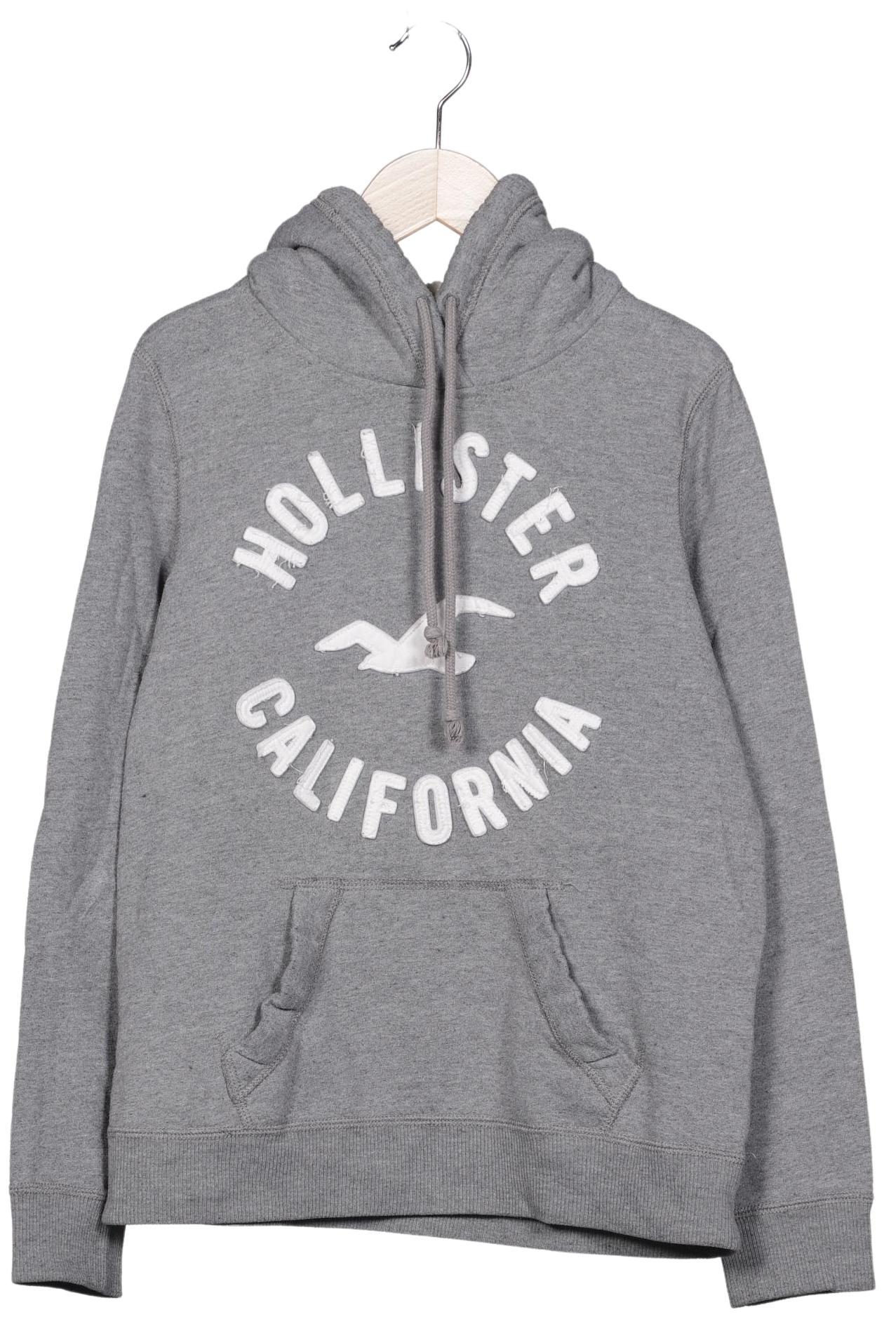 

Hollister Damen Kapuzenpullover, grau, Gr. 36