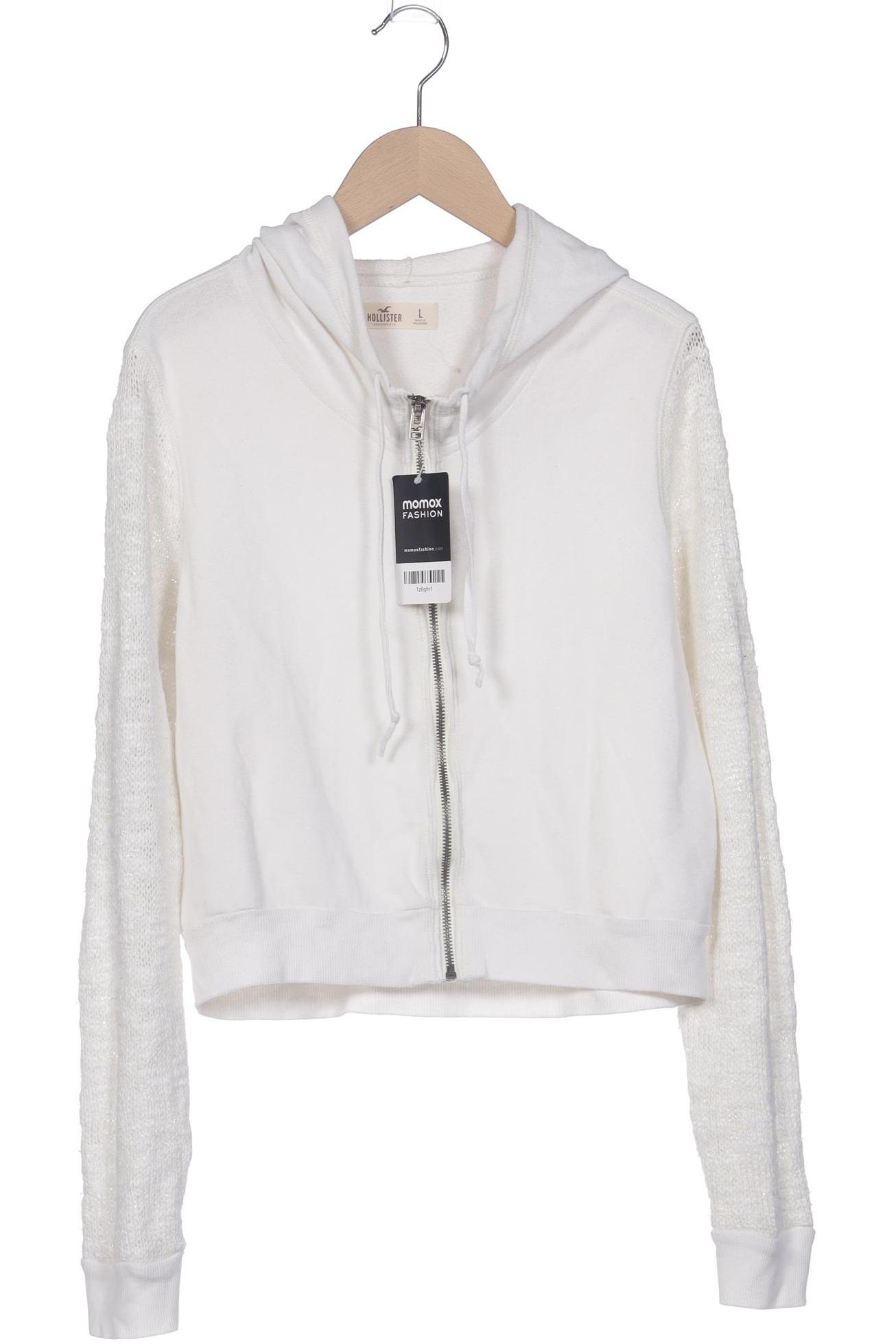 

Hollister Damen Kapuzenpullover, cremeweiß, Gr. 42
