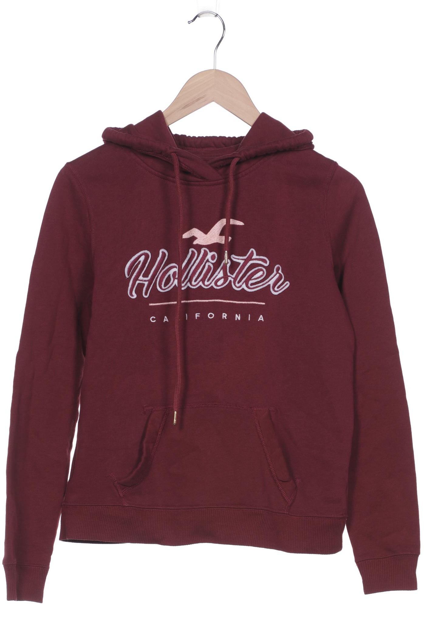 

Hollister Damen Kapuzenpullover, bordeaux