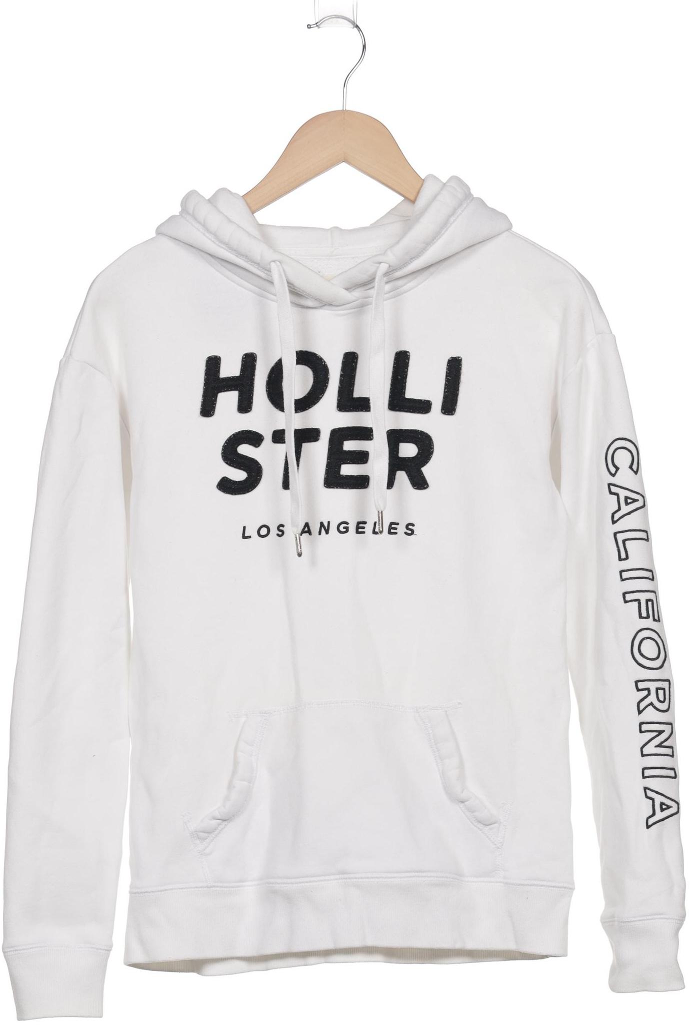 

Hollister Damen Kapuzenpullover, weiß, Gr. 36