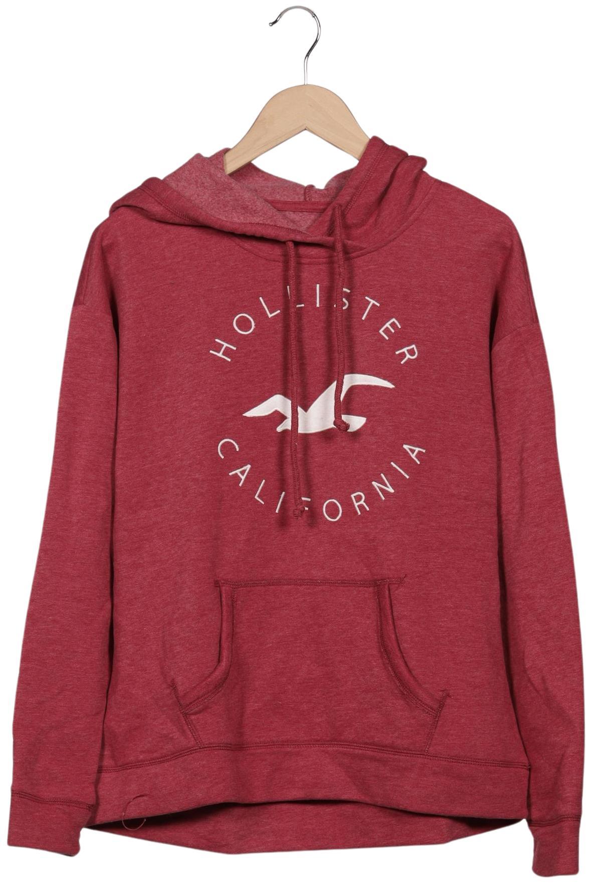 

Hollister Damen Kapuzenpullover, rot, Gr. 42
