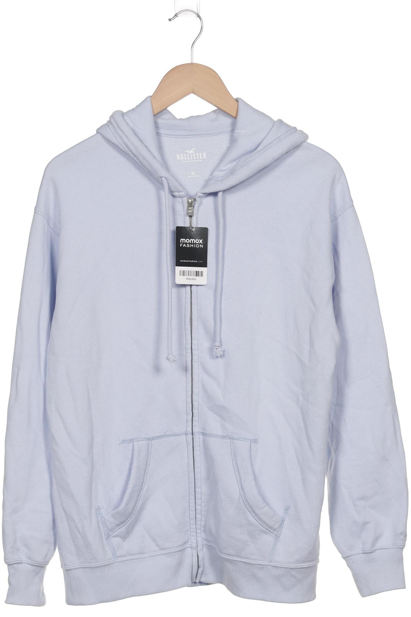 

Hollister Damen Kapuzenpullover, hellblau, Gr. 34