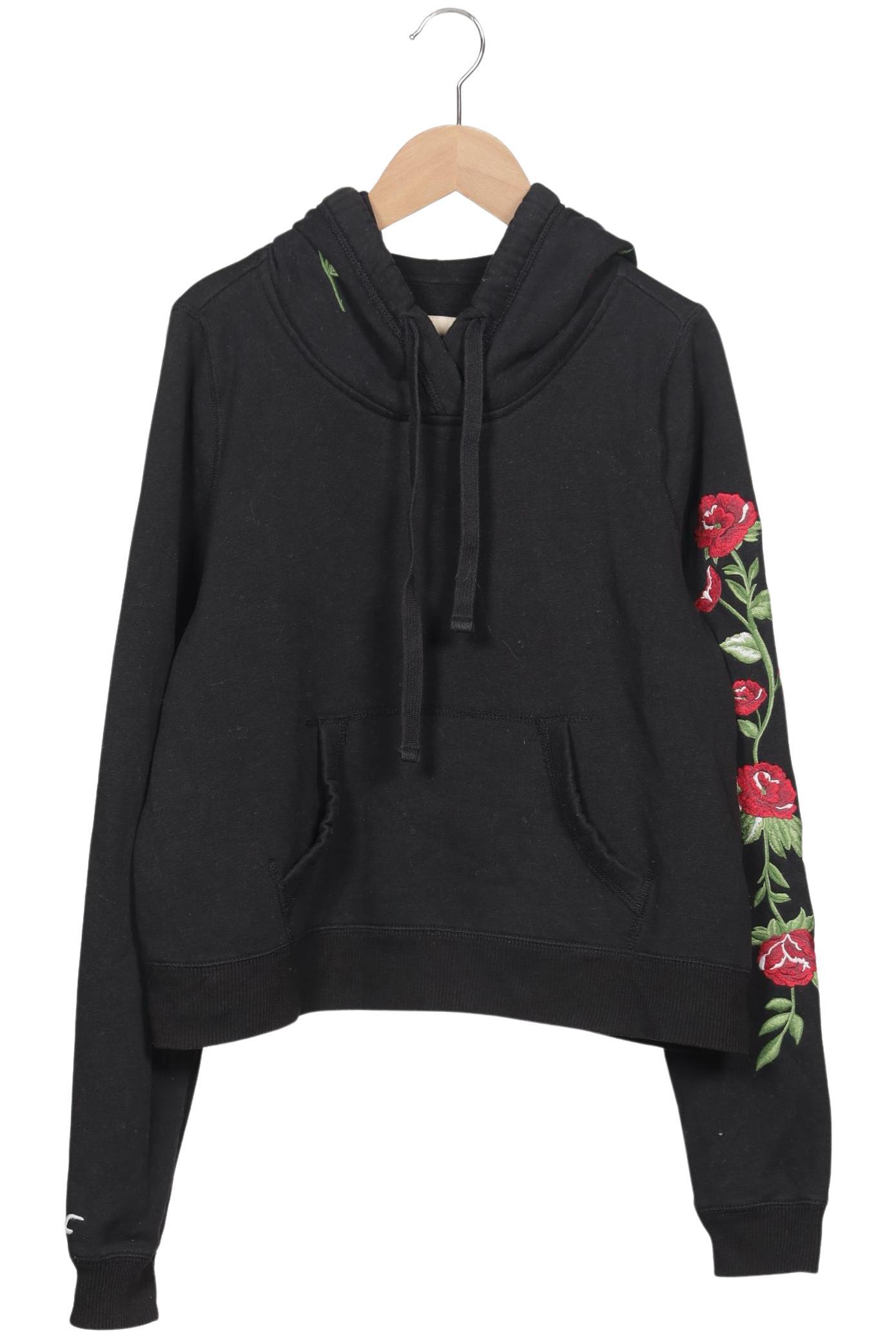 

Hollister Damen Kapuzenpullover, schwarz, Gr. 38