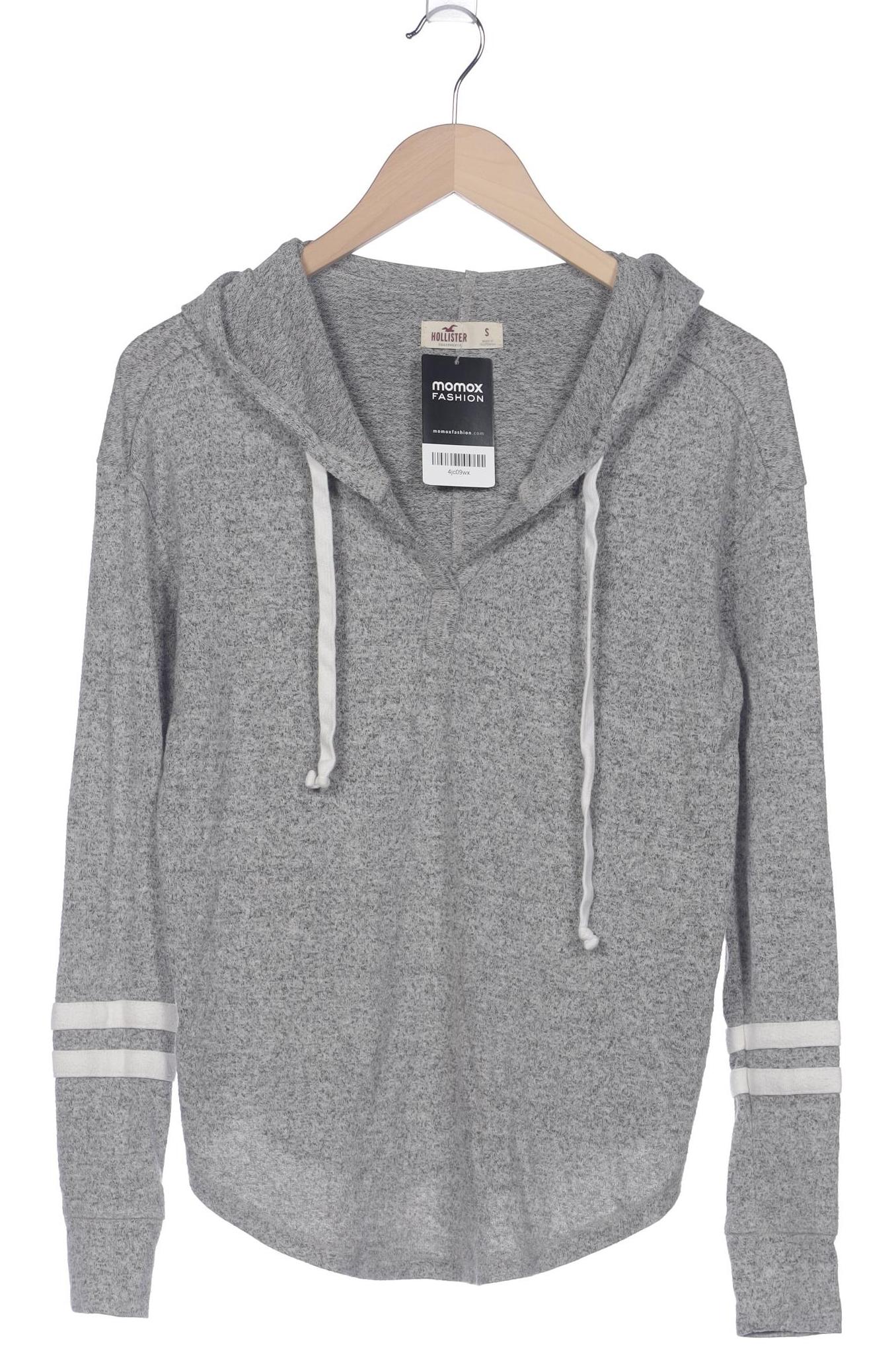 

Hollister Damen Kapuzenpullover, grau, Gr. 36