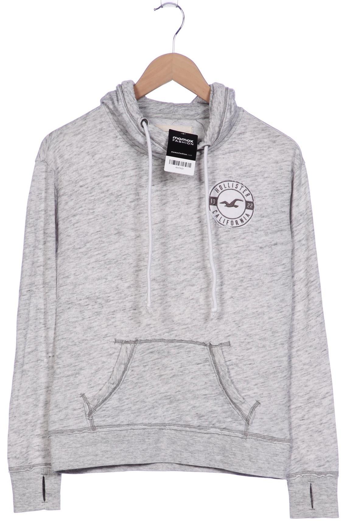 

Hollister Damen Kapuzenpullover, grau, Gr. 34