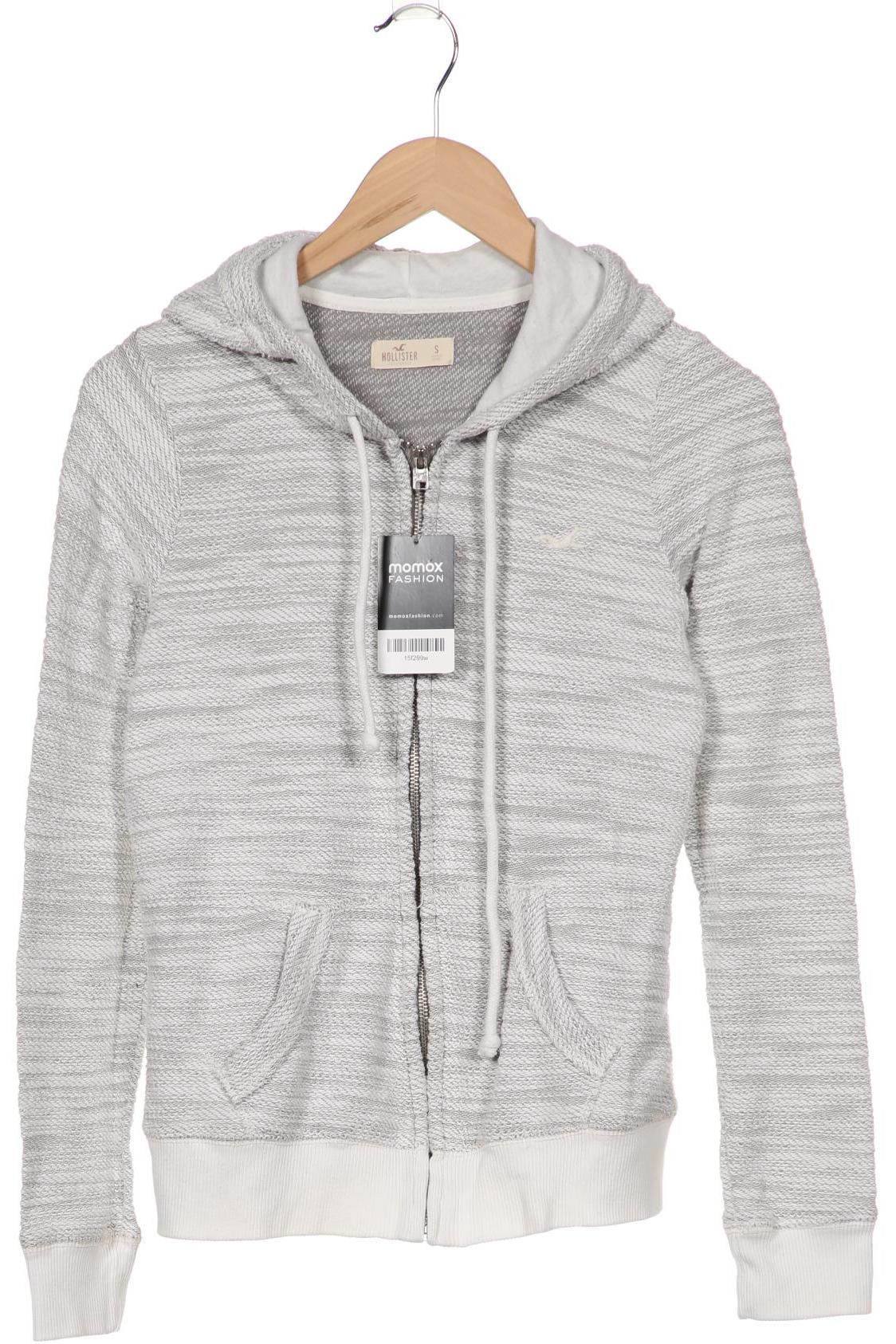 

Hollister Damen Kapuzenpullover, grau, Gr. 36