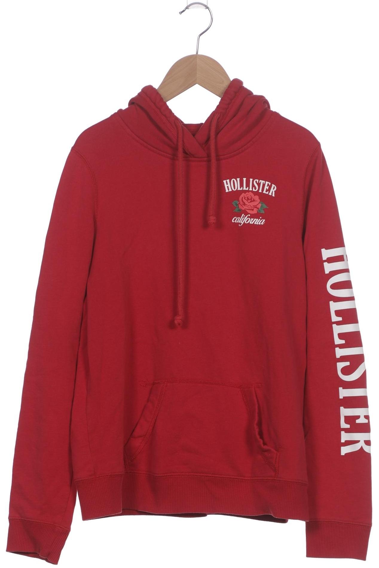 

Hollister Damen Kapuzenpullover, rot, Gr. 38