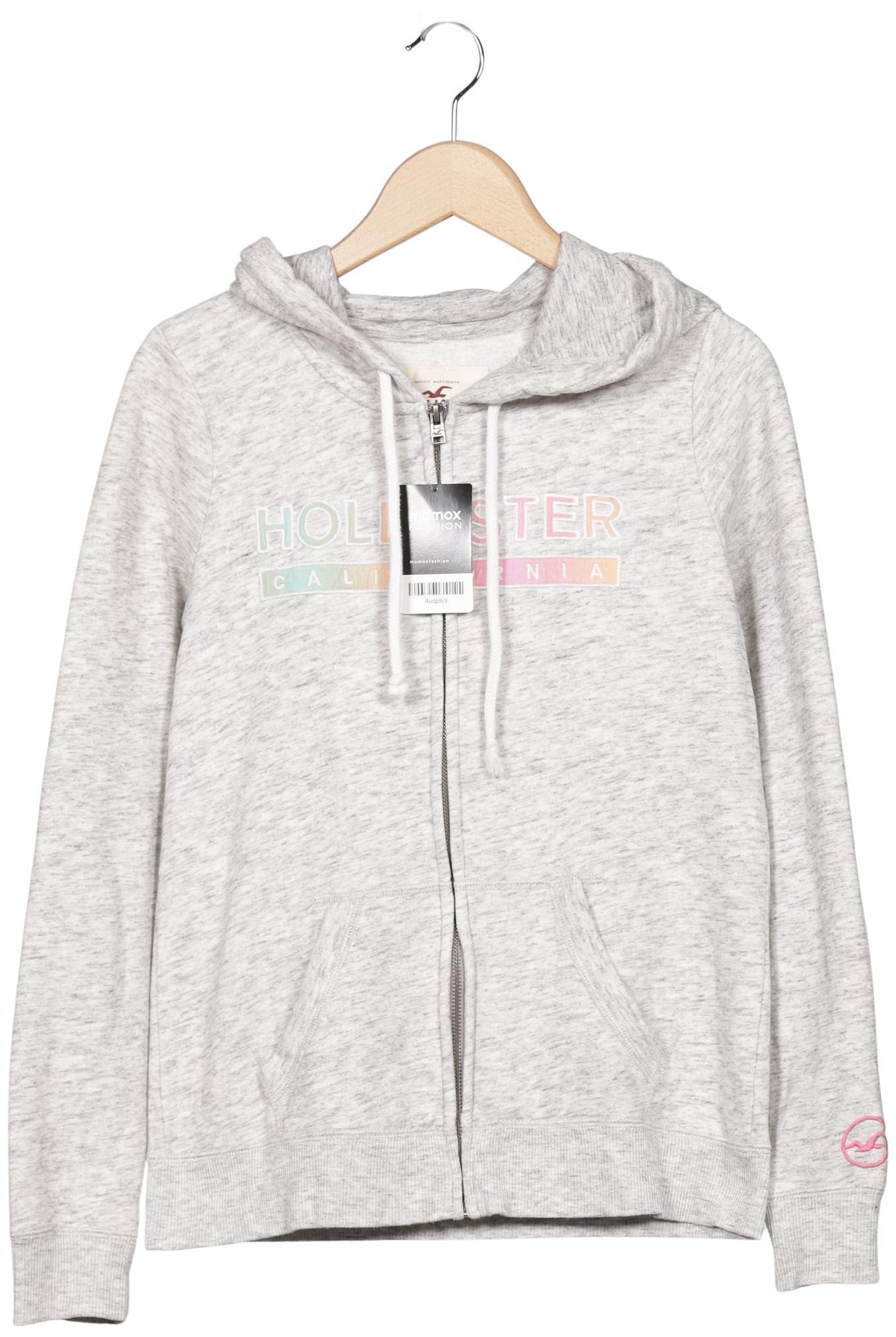 

Hollister Damen Kapuzenpullover, grau, Gr. 38