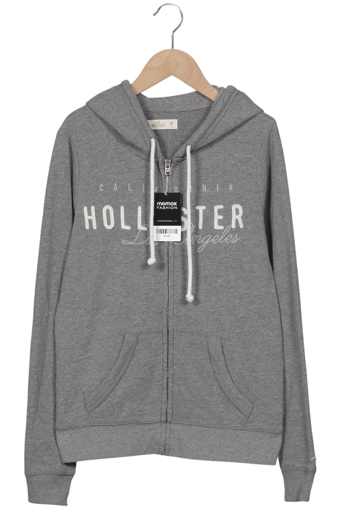 

Hollister Damen Kapuzenpullover, grau, Gr. 38