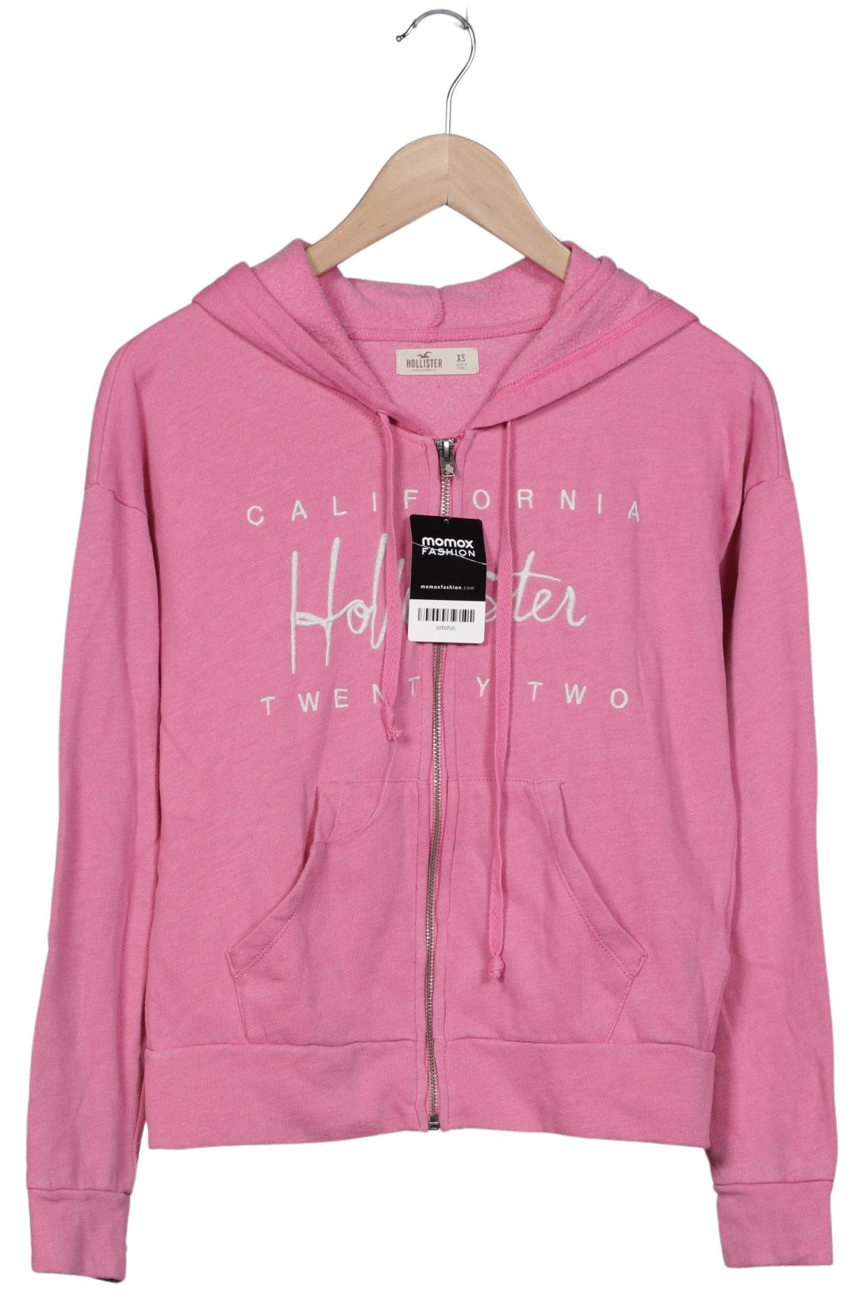 

Hollister Damen Kapuzenpullover, pink, Gr. 34