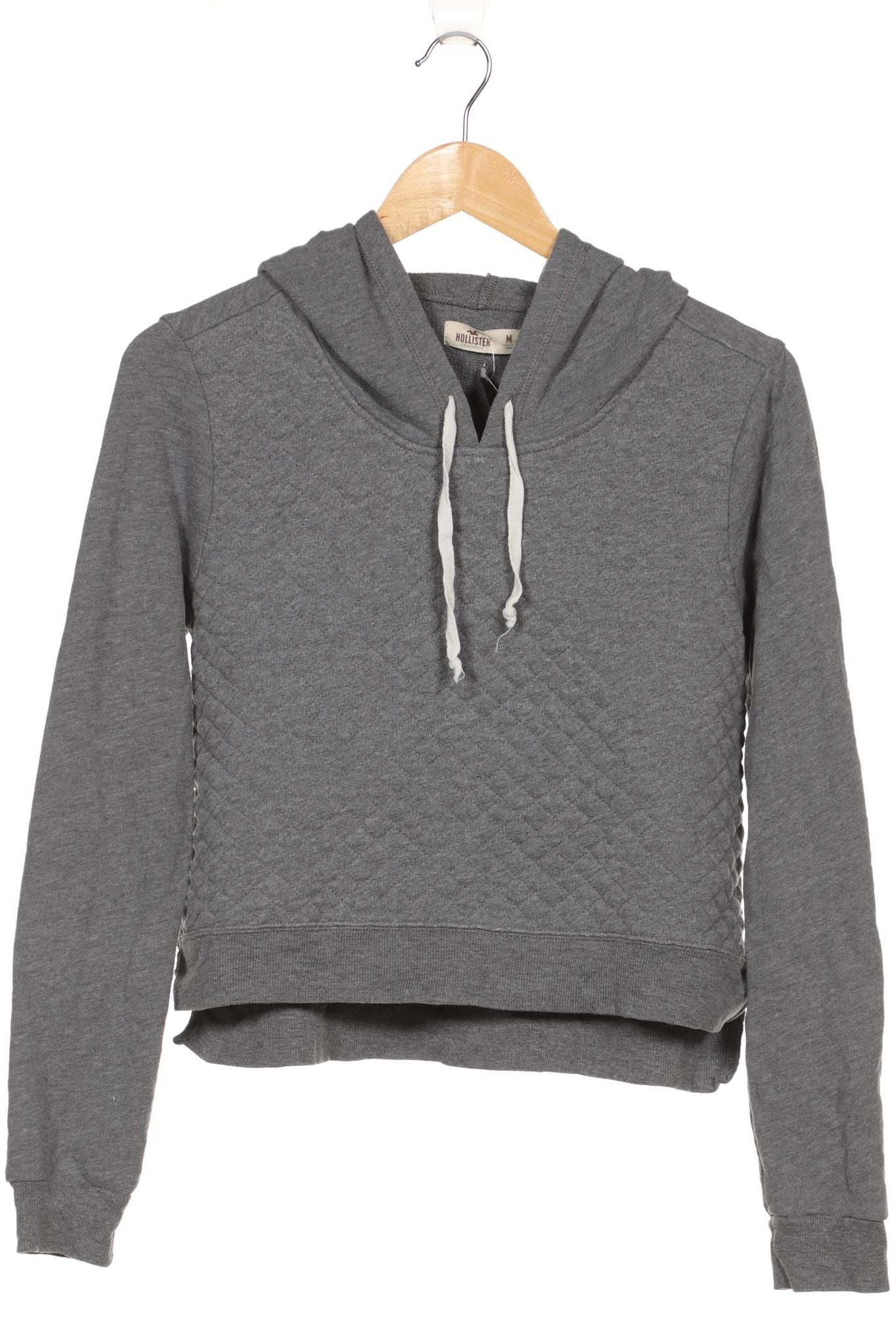 

Hollister Damen Kapuzenpullover, grau, Gr. 38