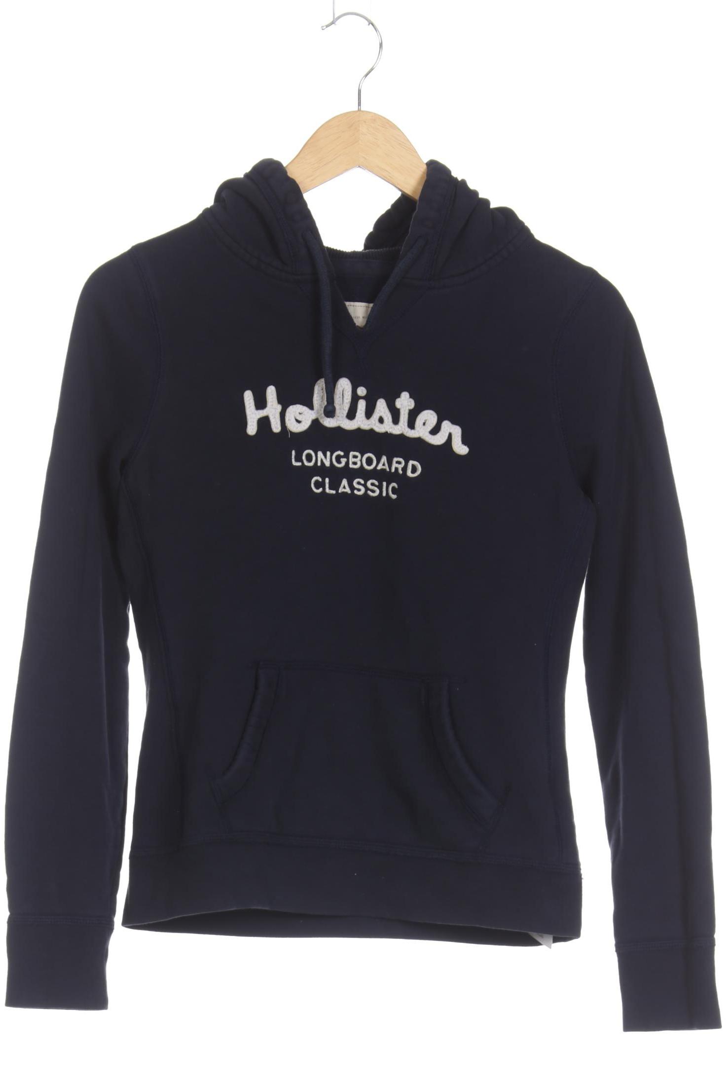 

Hollister Damen Kapuzenpullover, blau, Gr.