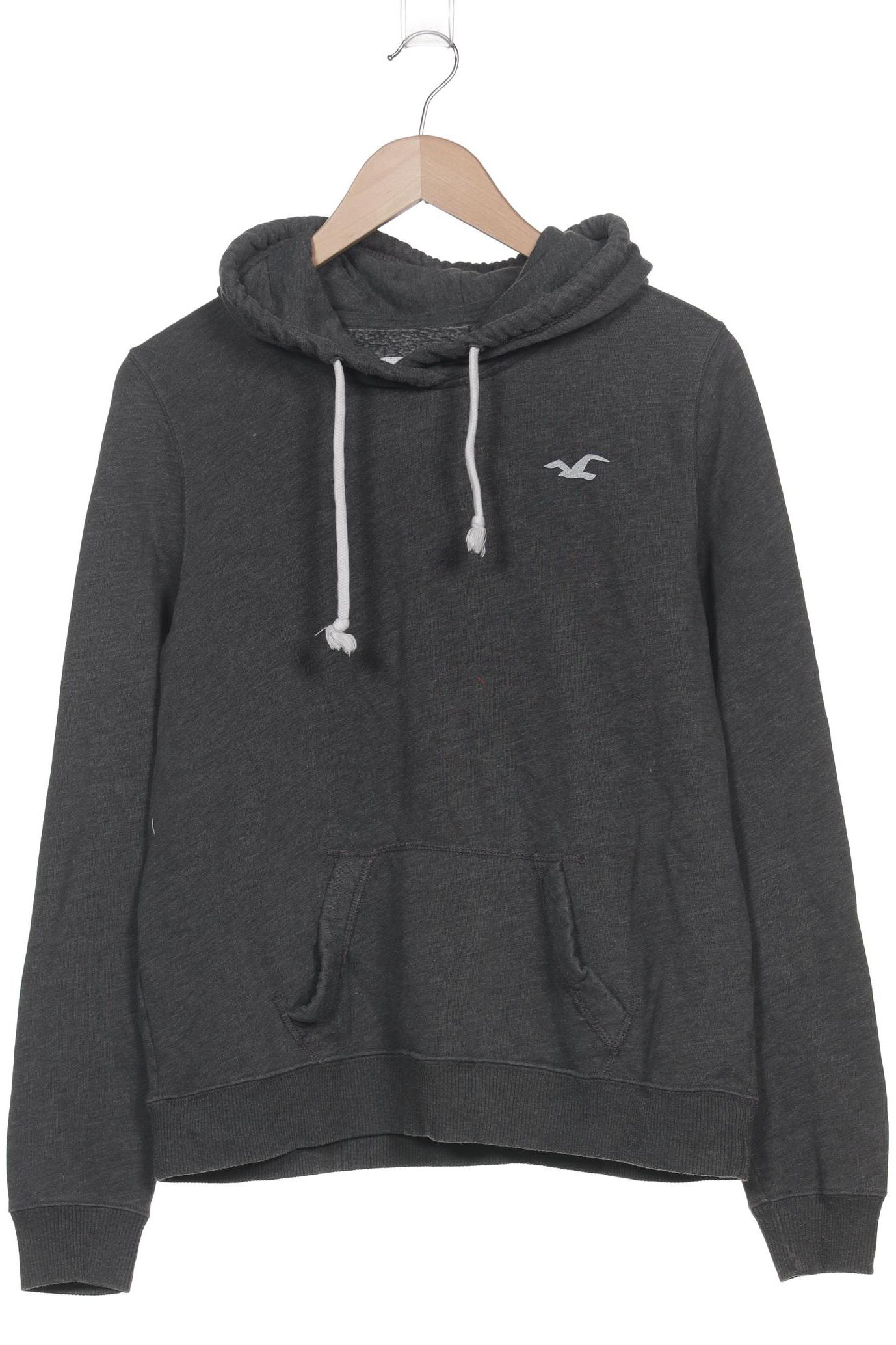 

Hollister Damen Kapuzenpullover, grau, Gr. 42