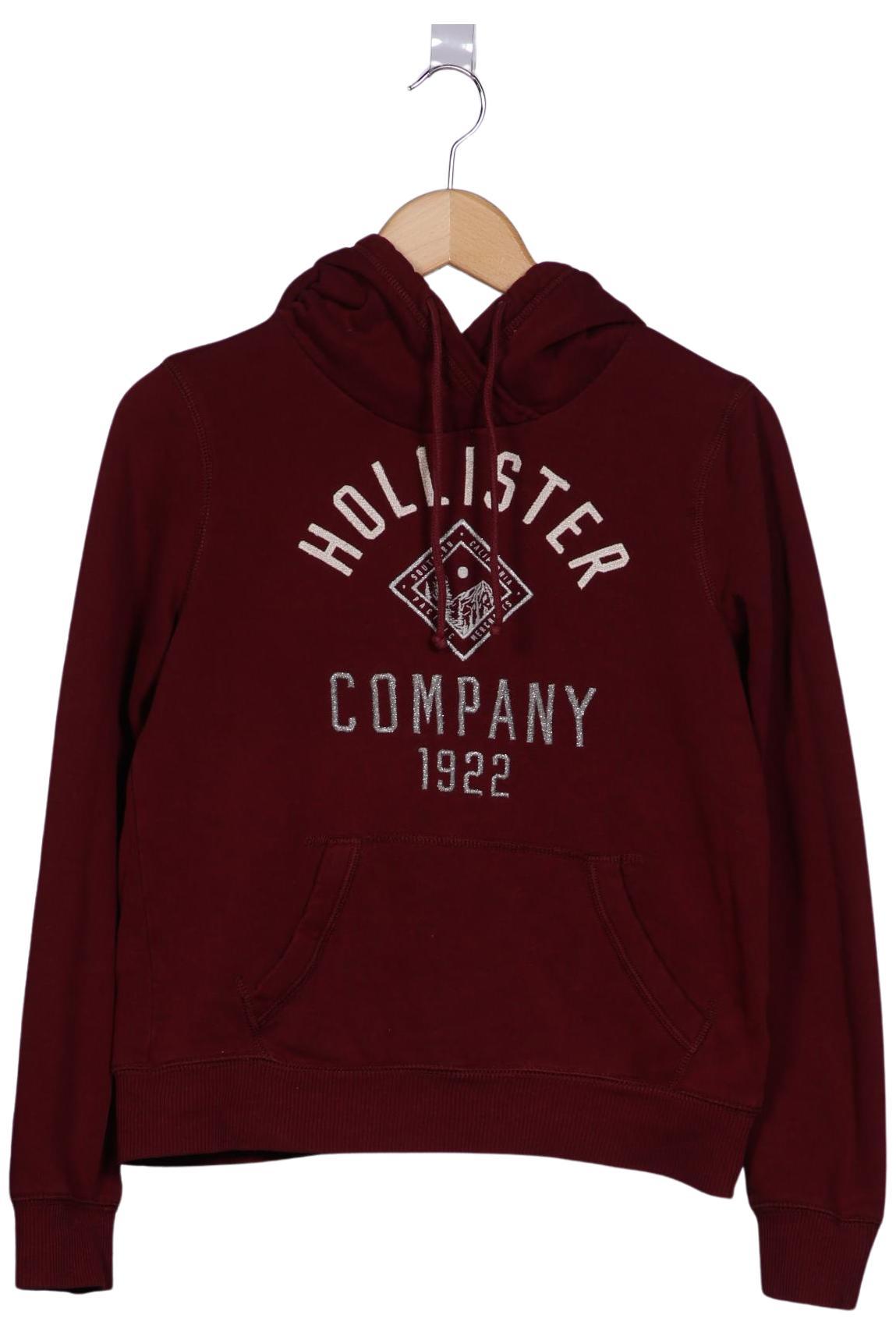 

Hollister Damen Kapuzenpullover, bordeaux, Gr. 38