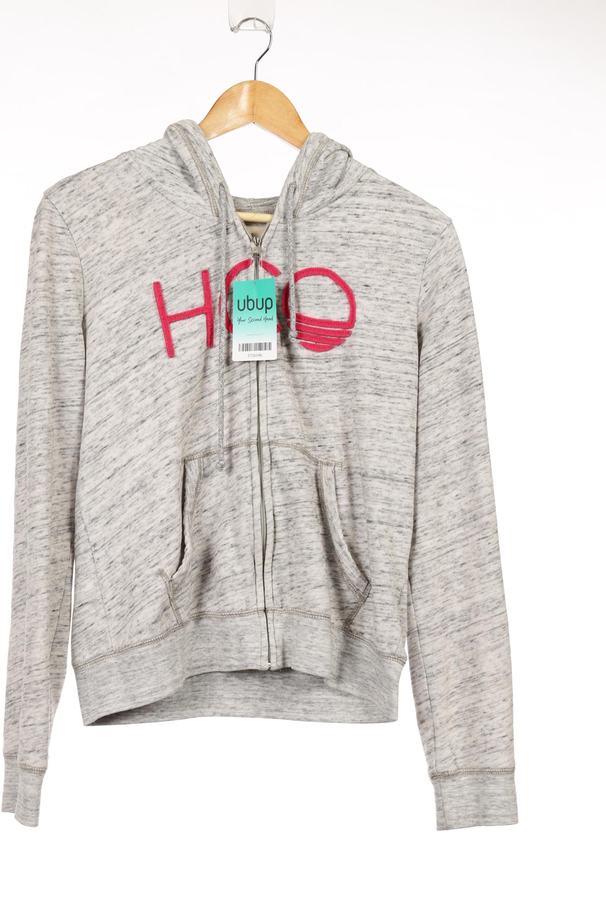 

Hollister Damen Kapuzenpullover, grau, Gr.
