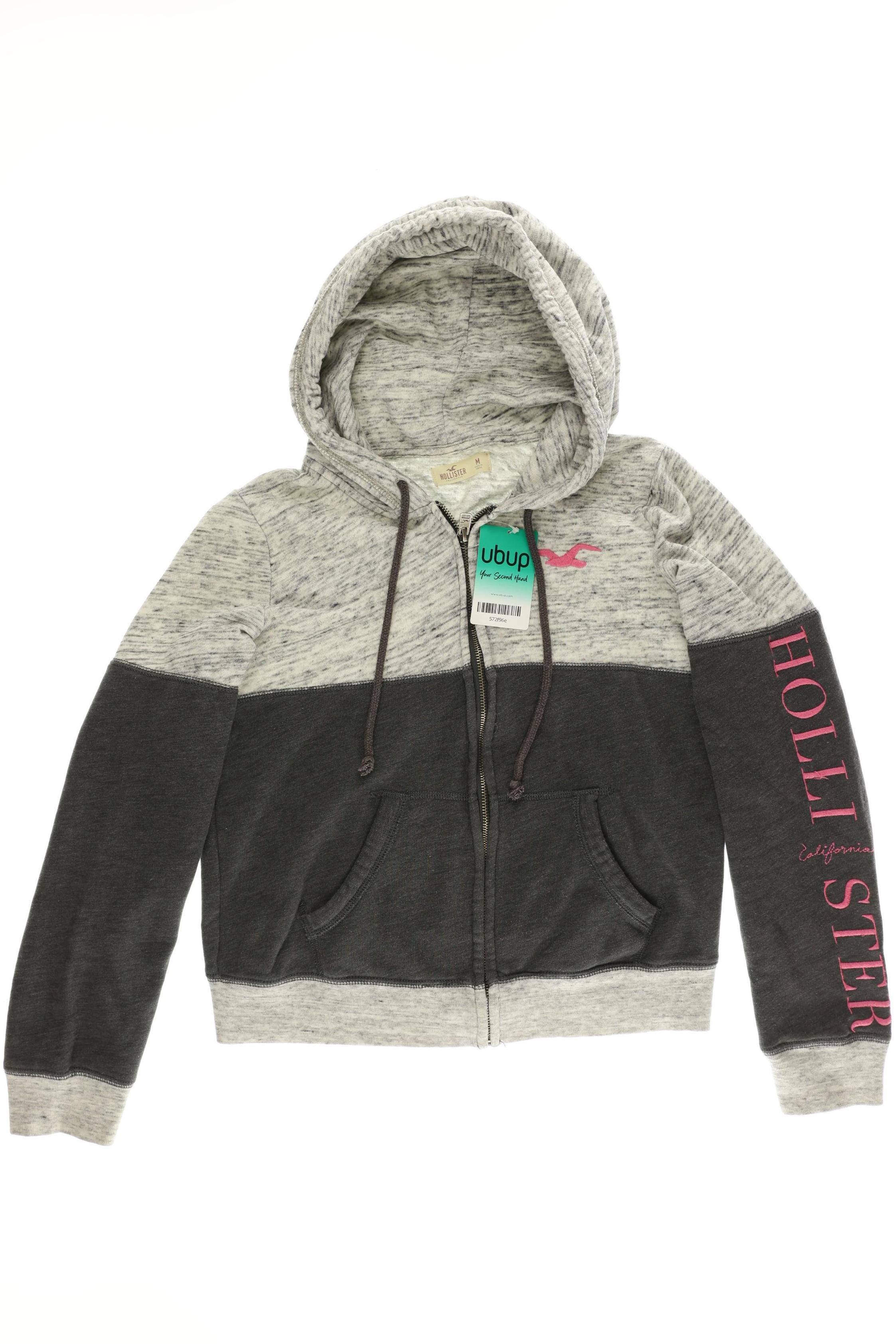 

Hollister Damen Kapuzenpullover, grau, Gr.