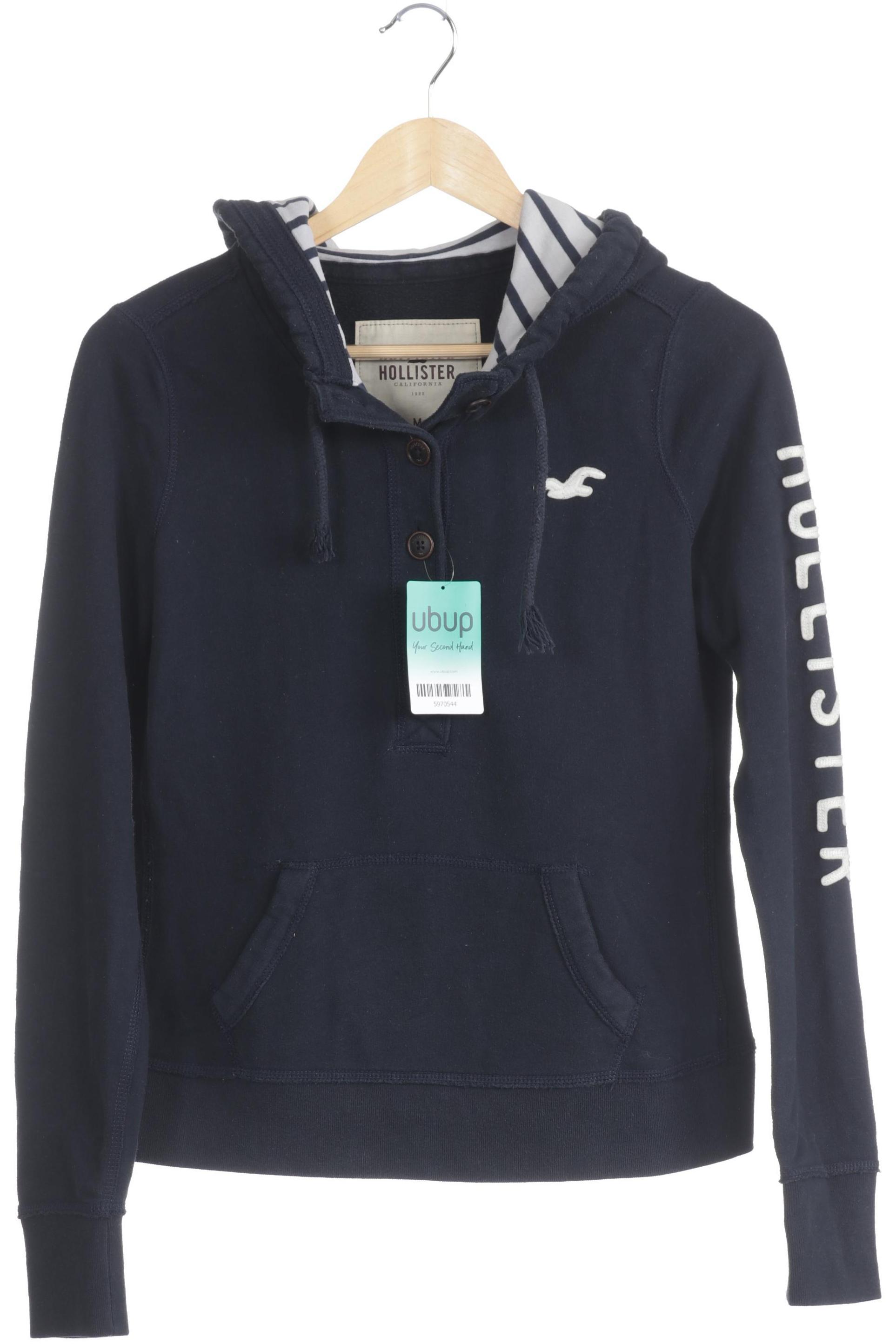 

Hollister Damen Kapuzenpullover, blau, Gr.