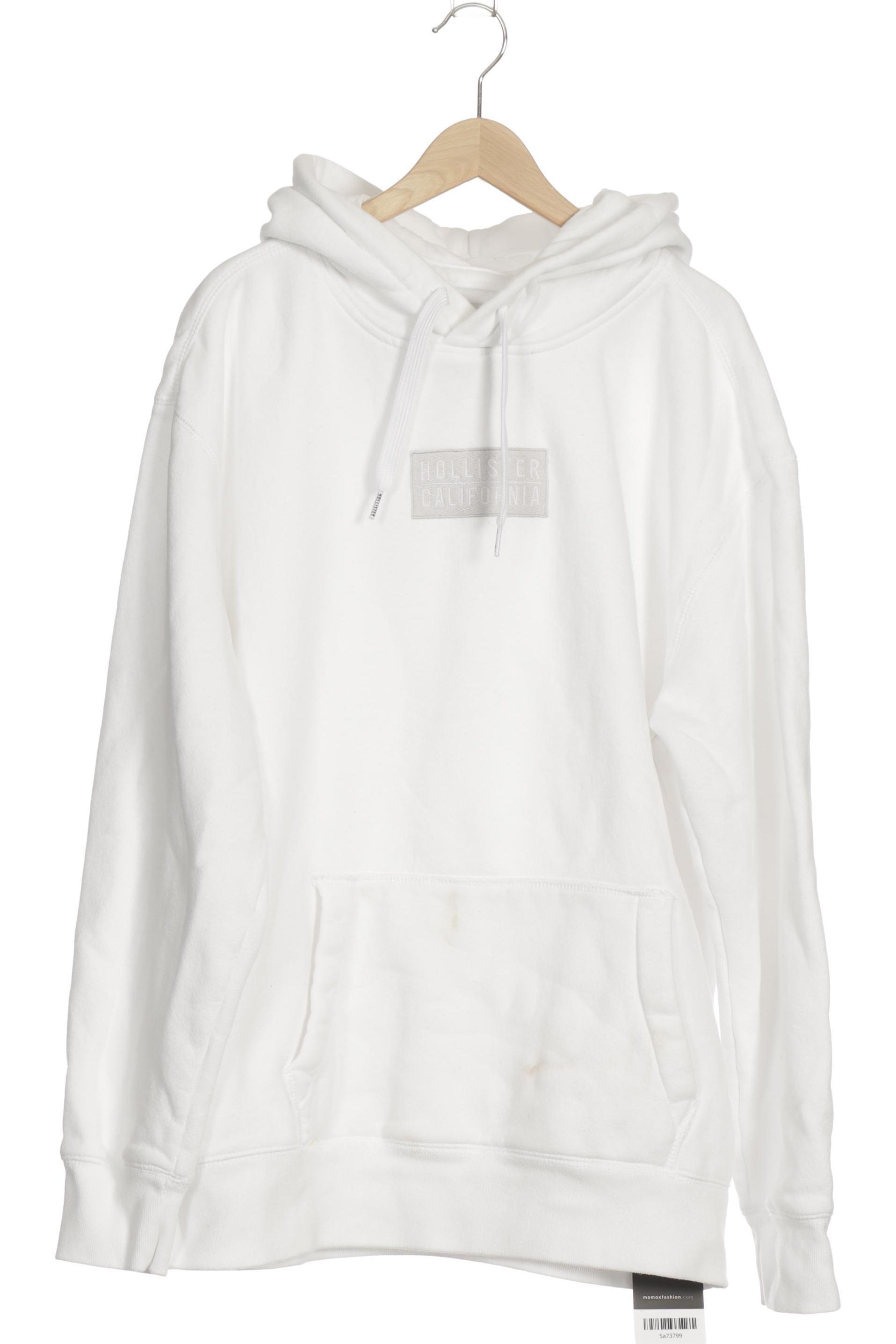 

Hollister Damen Kapuzenpullover, weiß, Gr.