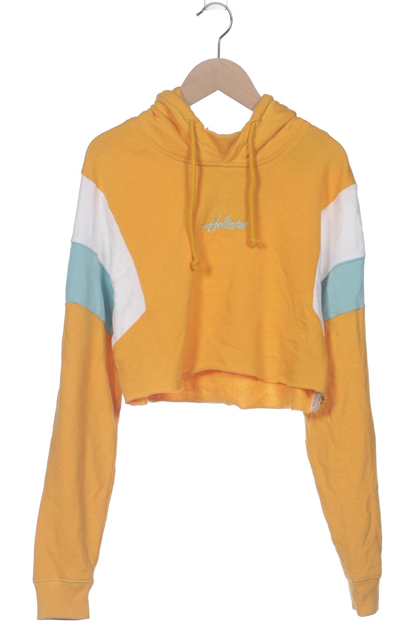 

Hollister Damen Kapuzenpullover, orange, Gr. 34