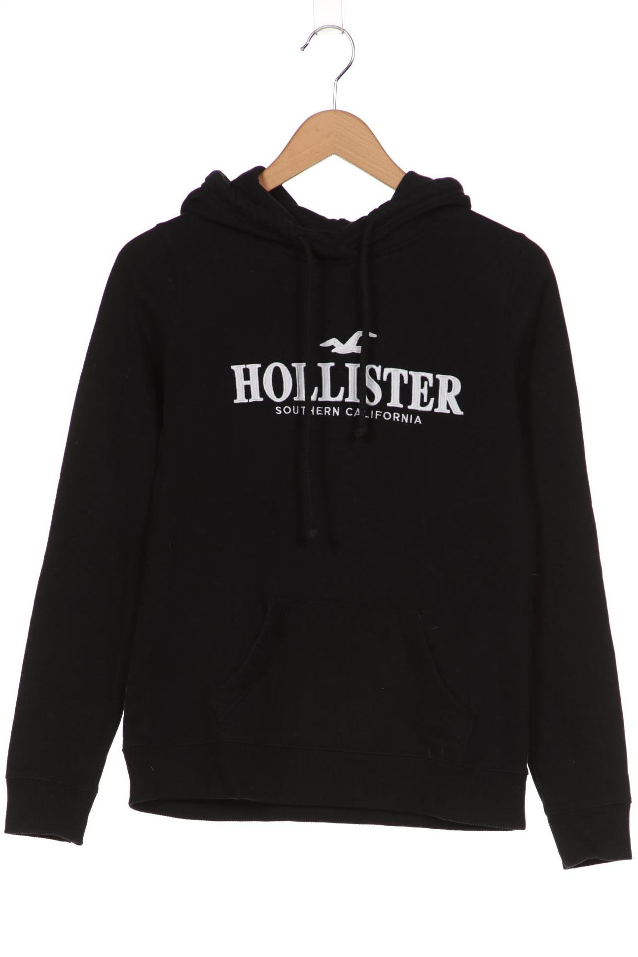 

Hollister Damen Kapuzenpullover, schwarz