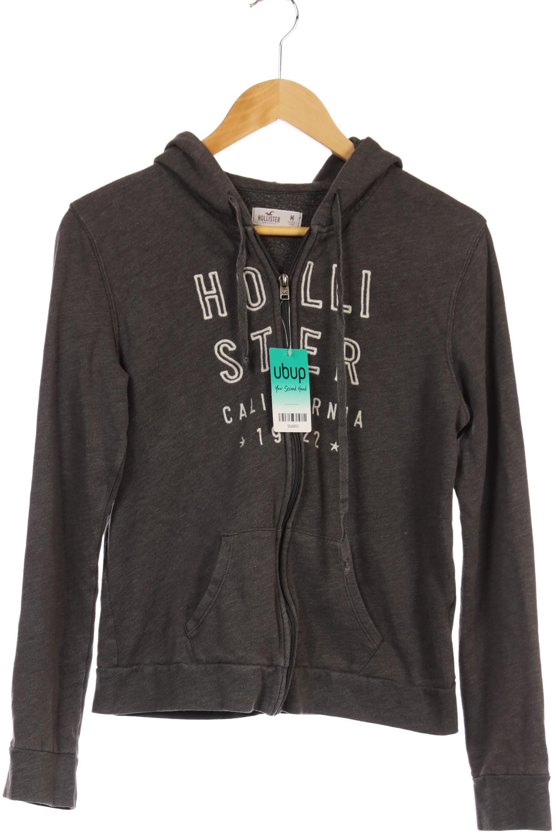 

Hollister Damen Kapuzenpullover, grau, Gr.