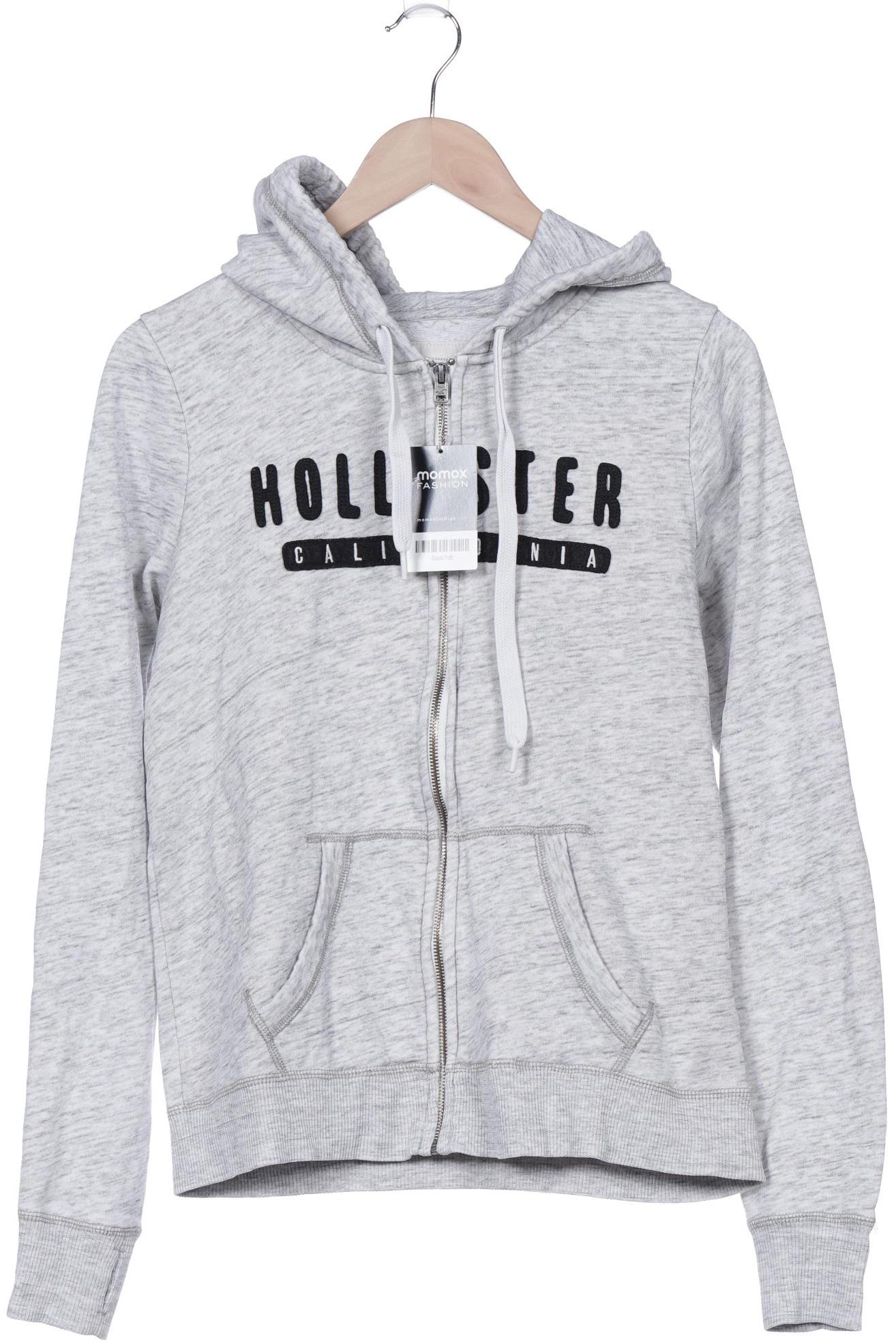 

Hollister Damen Kapuzenpullover, grau, Gr. 42