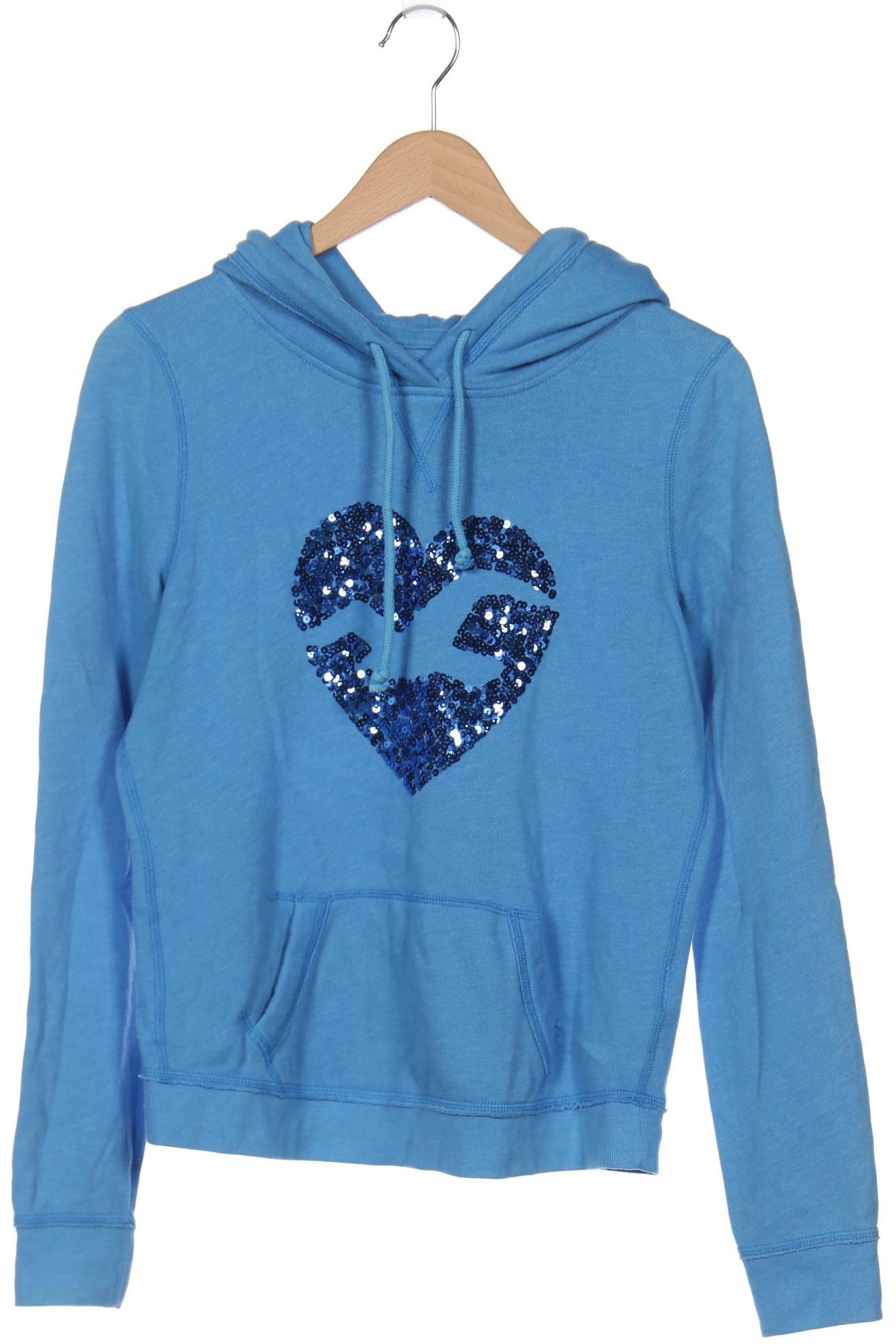 

Hollister Damen Kapuzenpullover, blau, Gr. 42