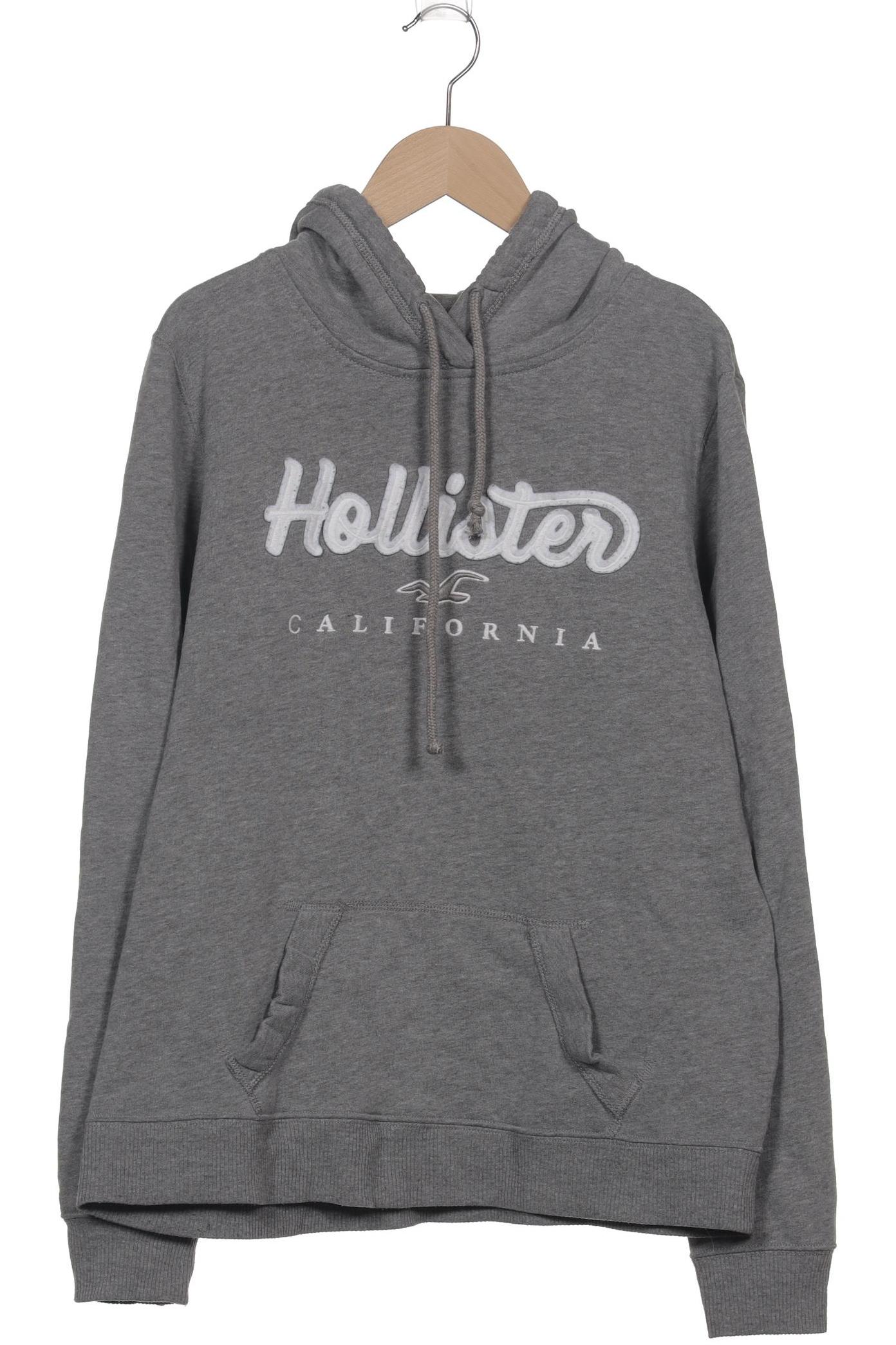 

Hollister Damen Kapuzenpullover, grau, Gr. 38