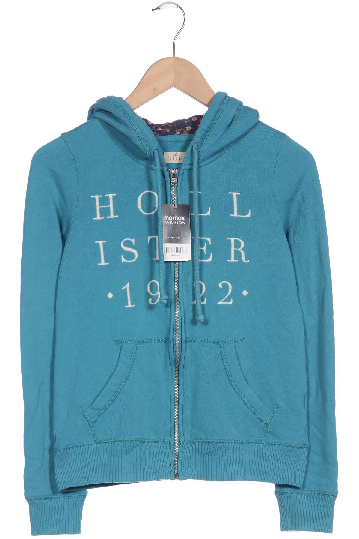 

Hollister Damen Kapuzenpullover, blau, Gr. 36