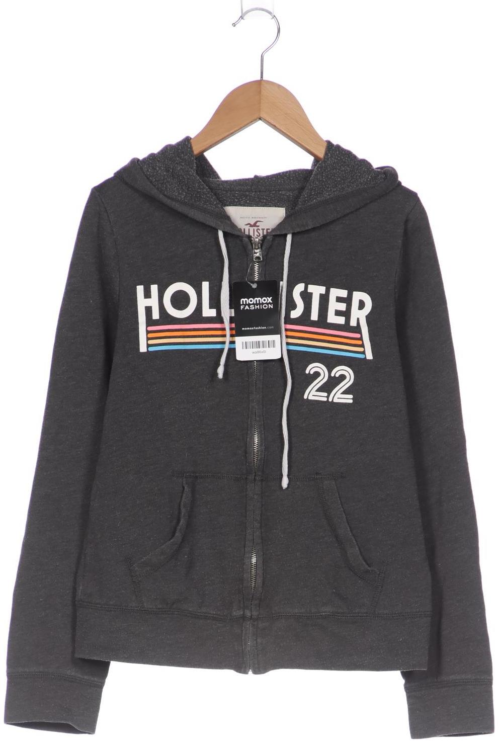

Hollister Damen Kapuzenpullover, grau, Gr. 38