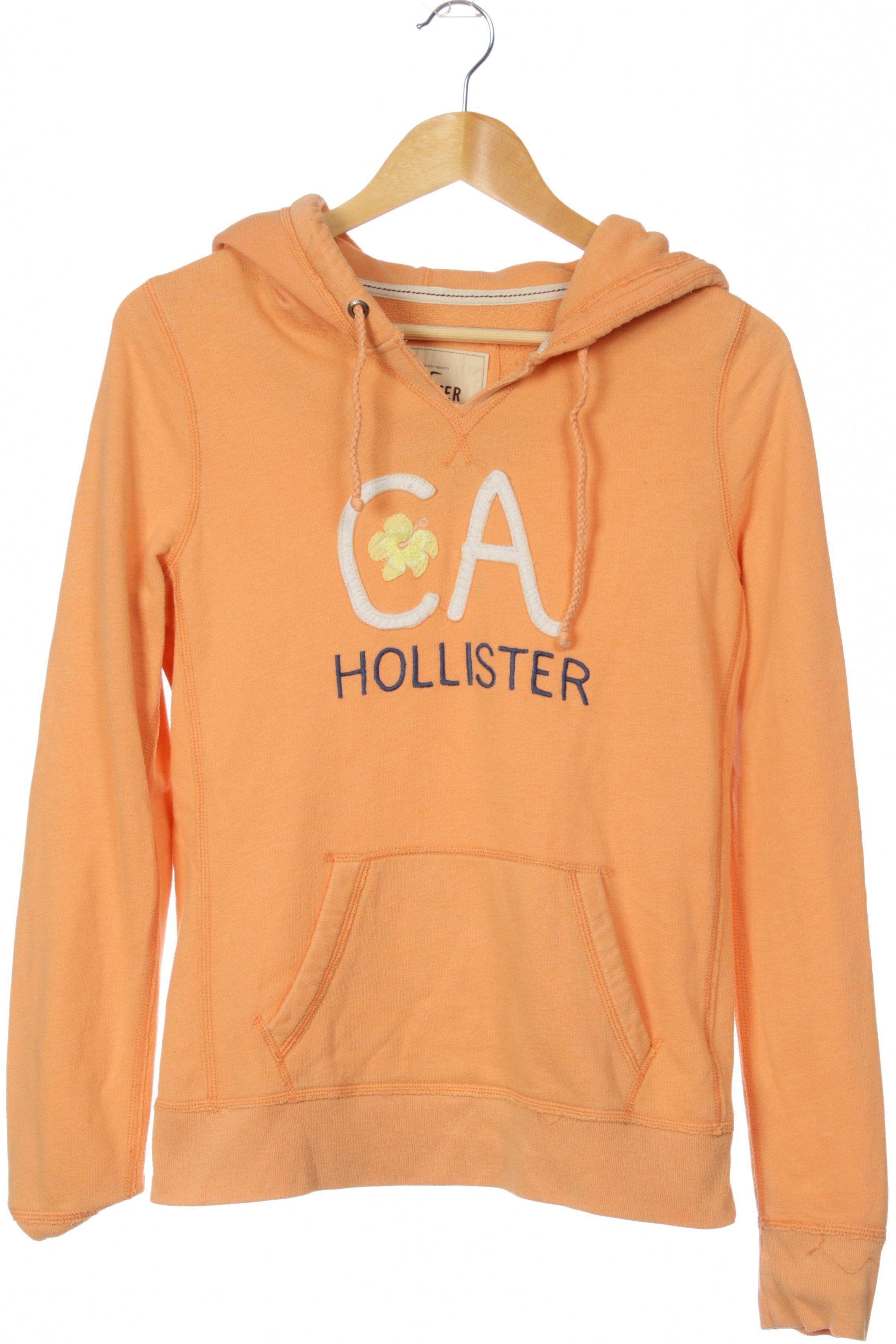 

Hollister Damen Kapuzenpullover, orange, Gr.