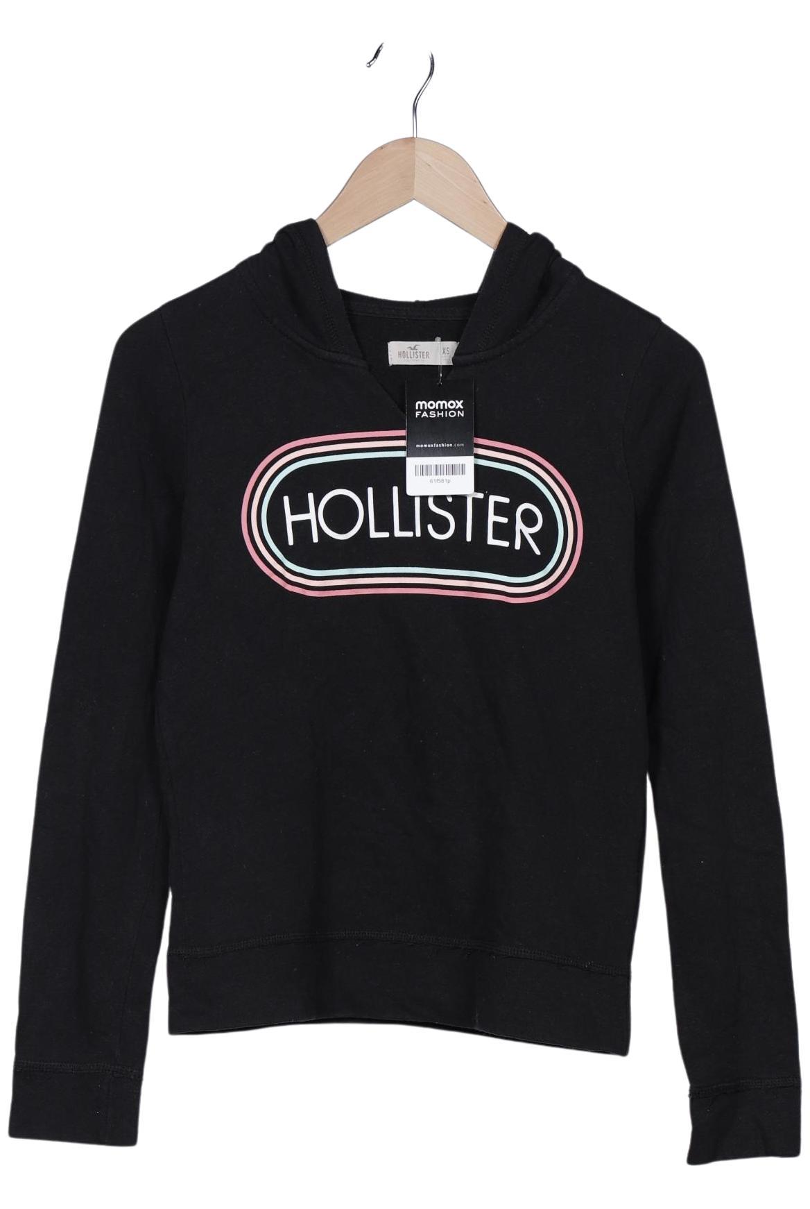 

Hollister Damen Kapuzenpullover, schwarz, Gr. 34