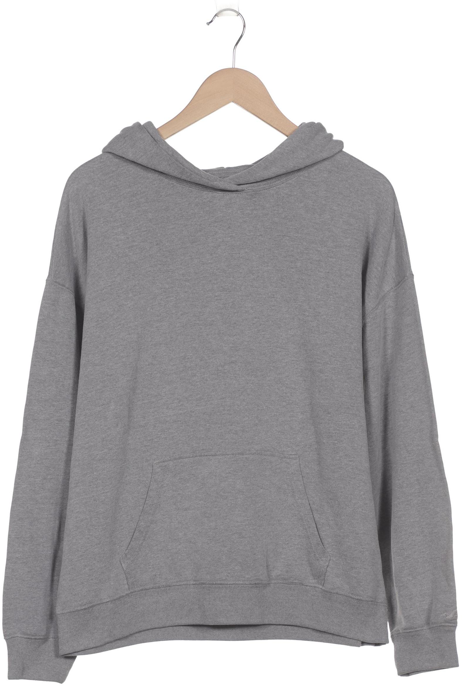 

Hollister Damen Kapuzenpullover, grau, Gr. 52