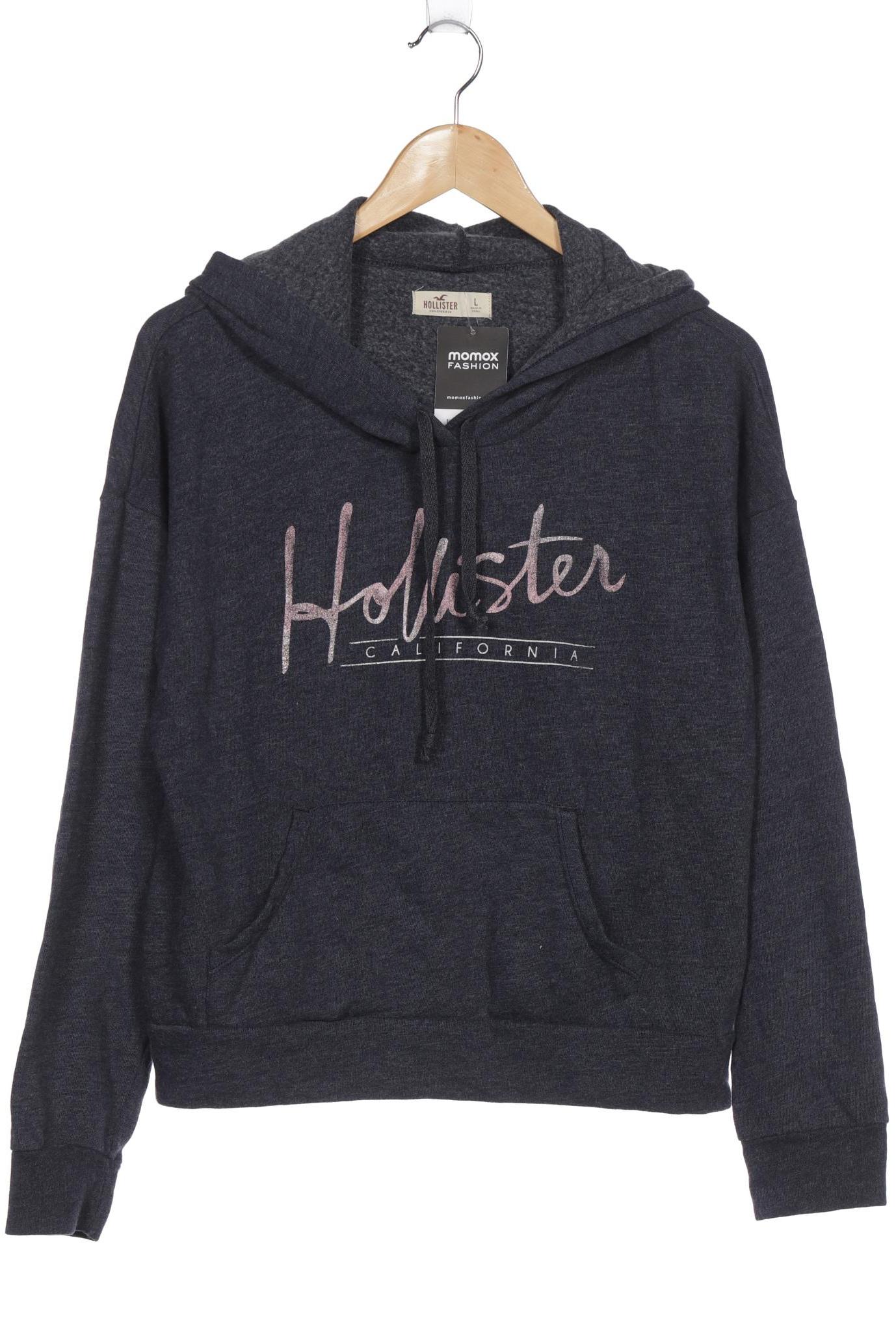 

Hollister Damen Kapuzenpullover, blau, Gr. 42