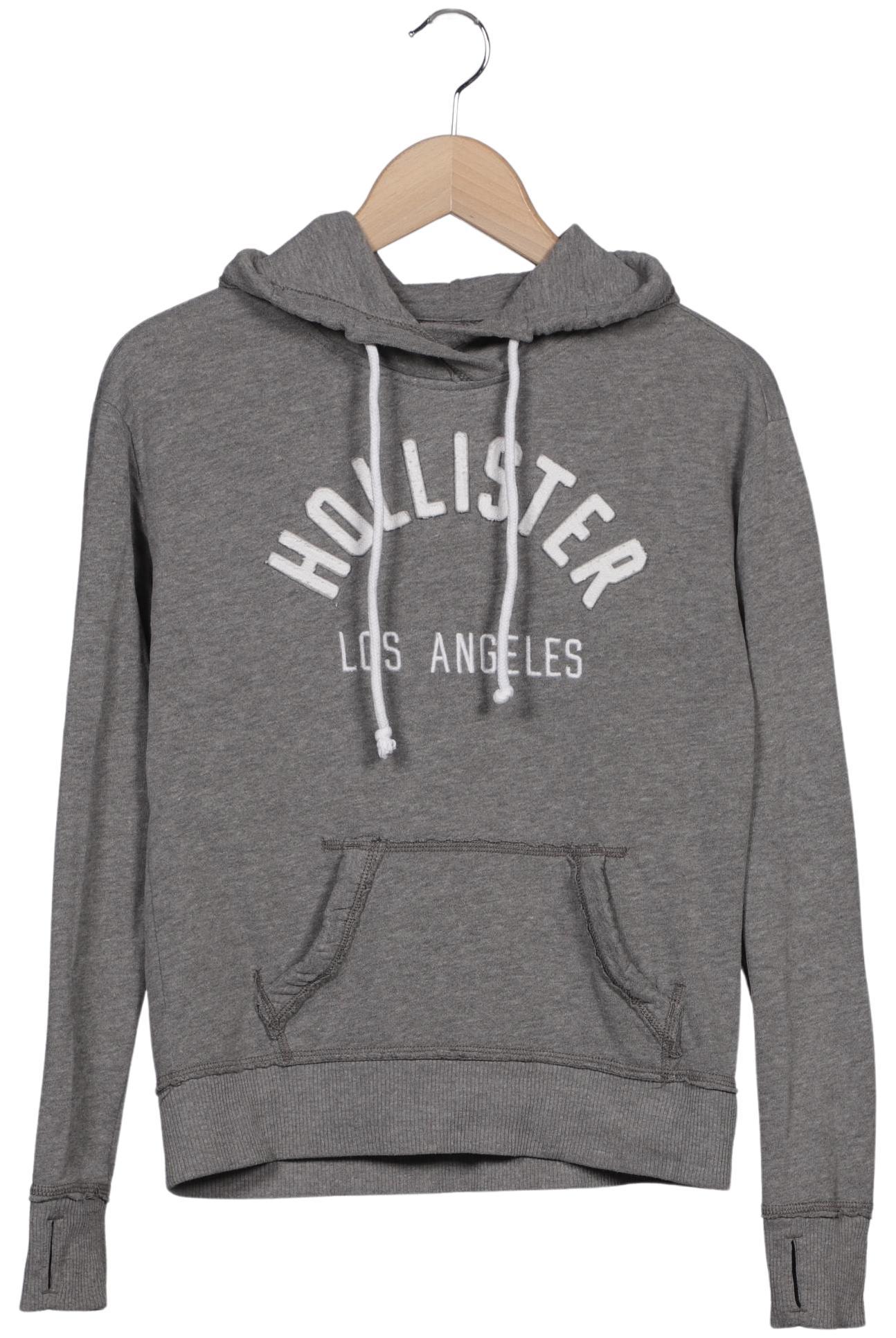 

Hollister Damen Kapuzenpullover, grau, Gr. 34