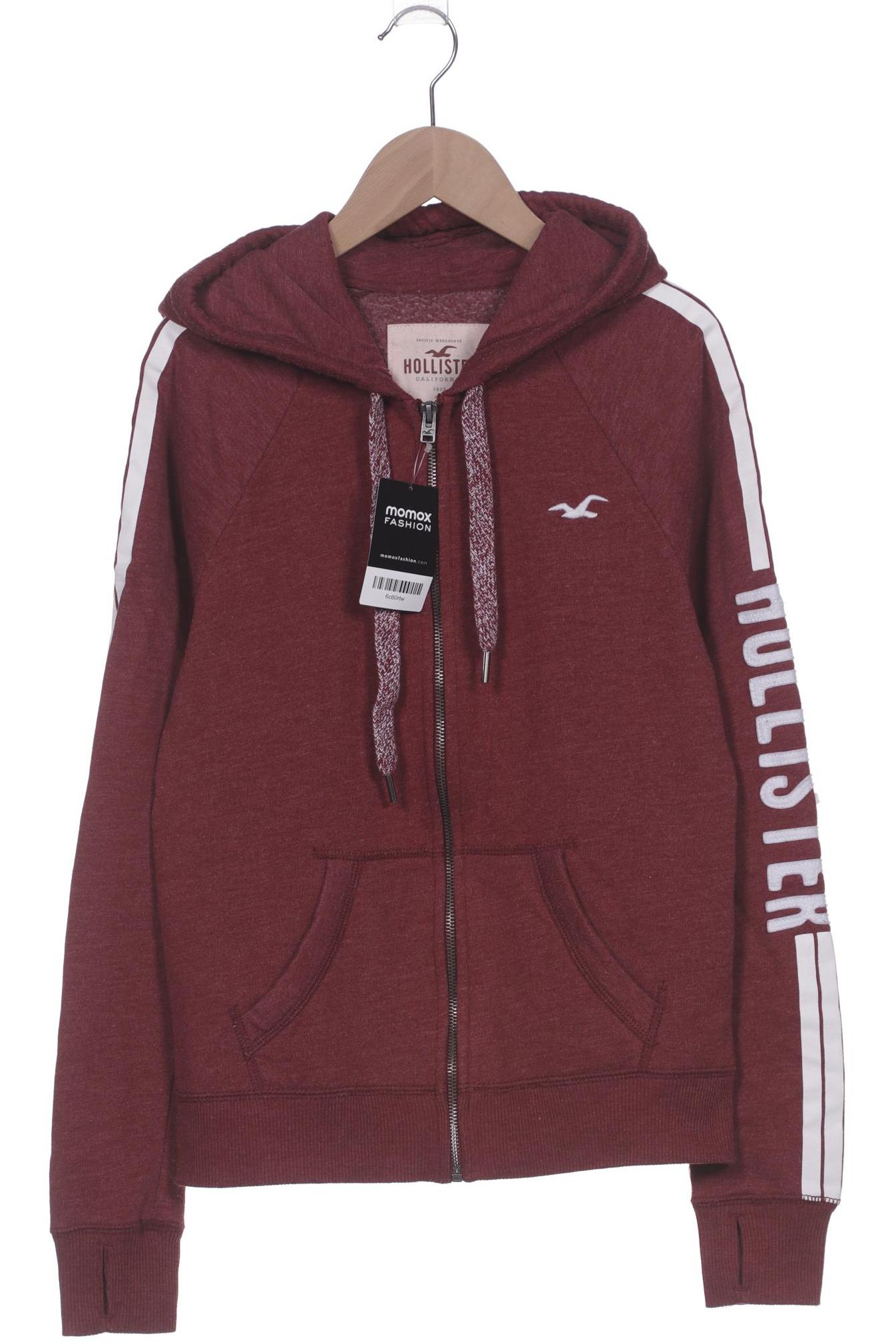 

Hollister Damen Kapuzenpullover, bordeaux, Gr. 36