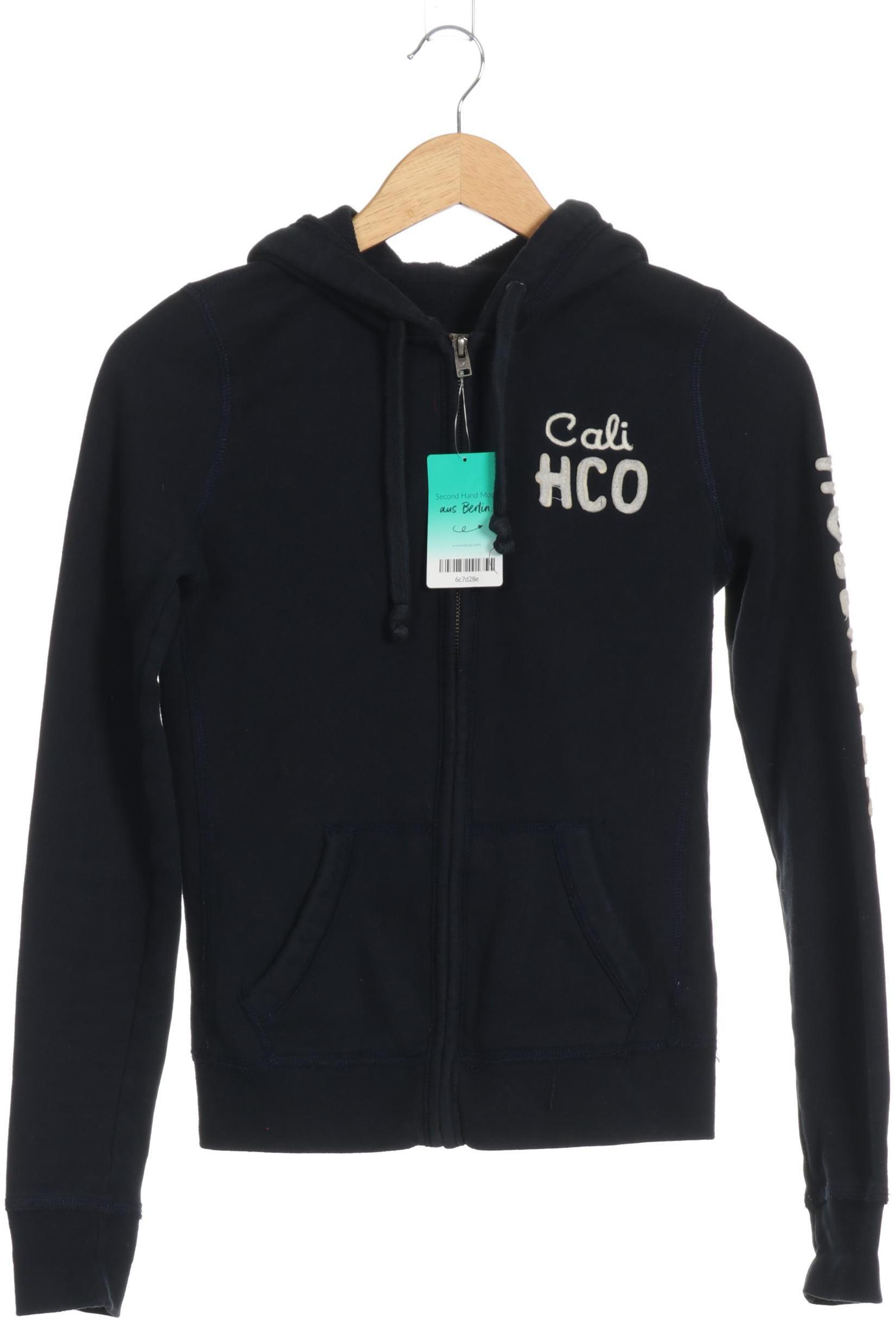 

Hollister Damen Kapuzenpullover, blau, Gr.