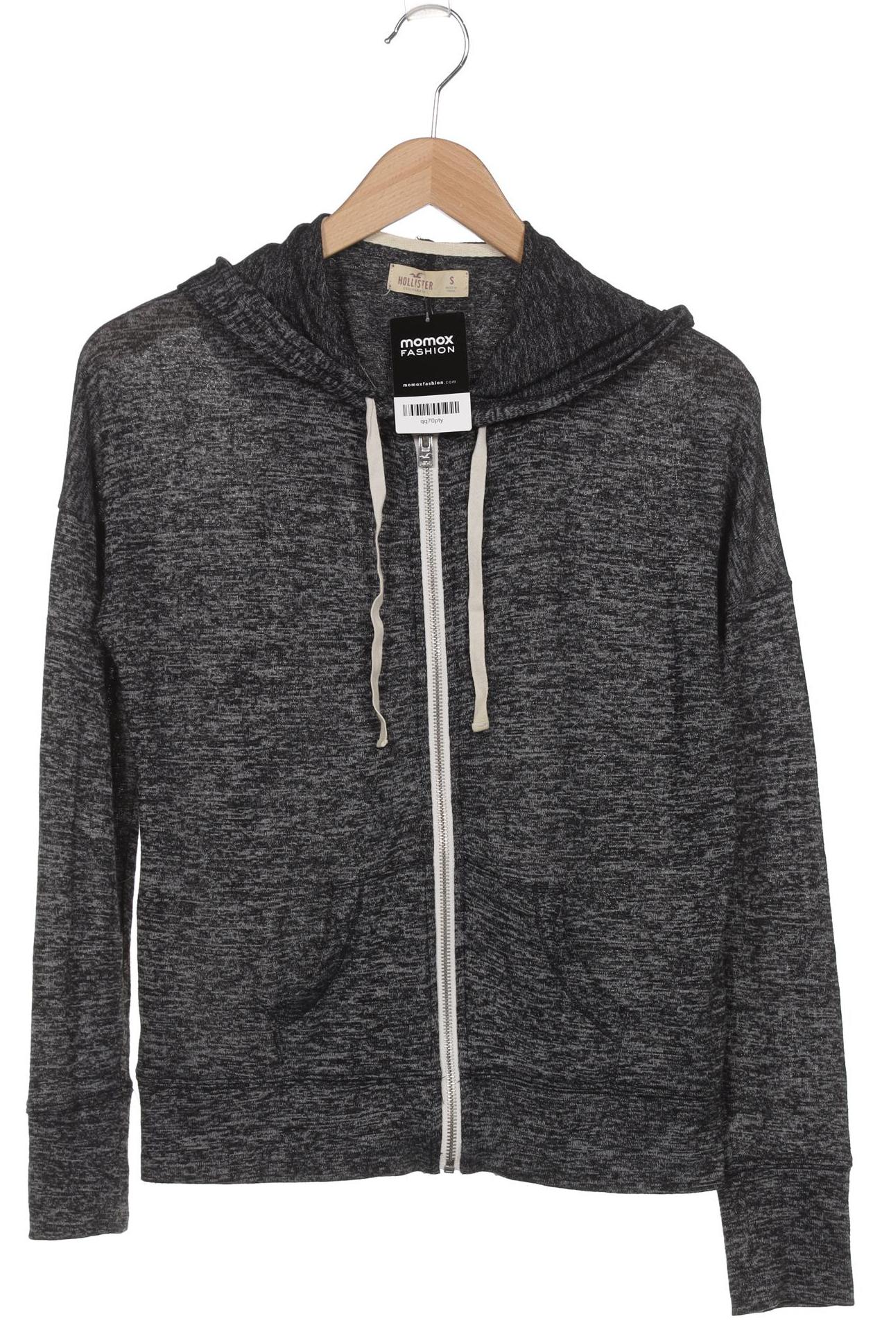 

Hollister Damen Kapuzenpullover, grau, Gr. 36