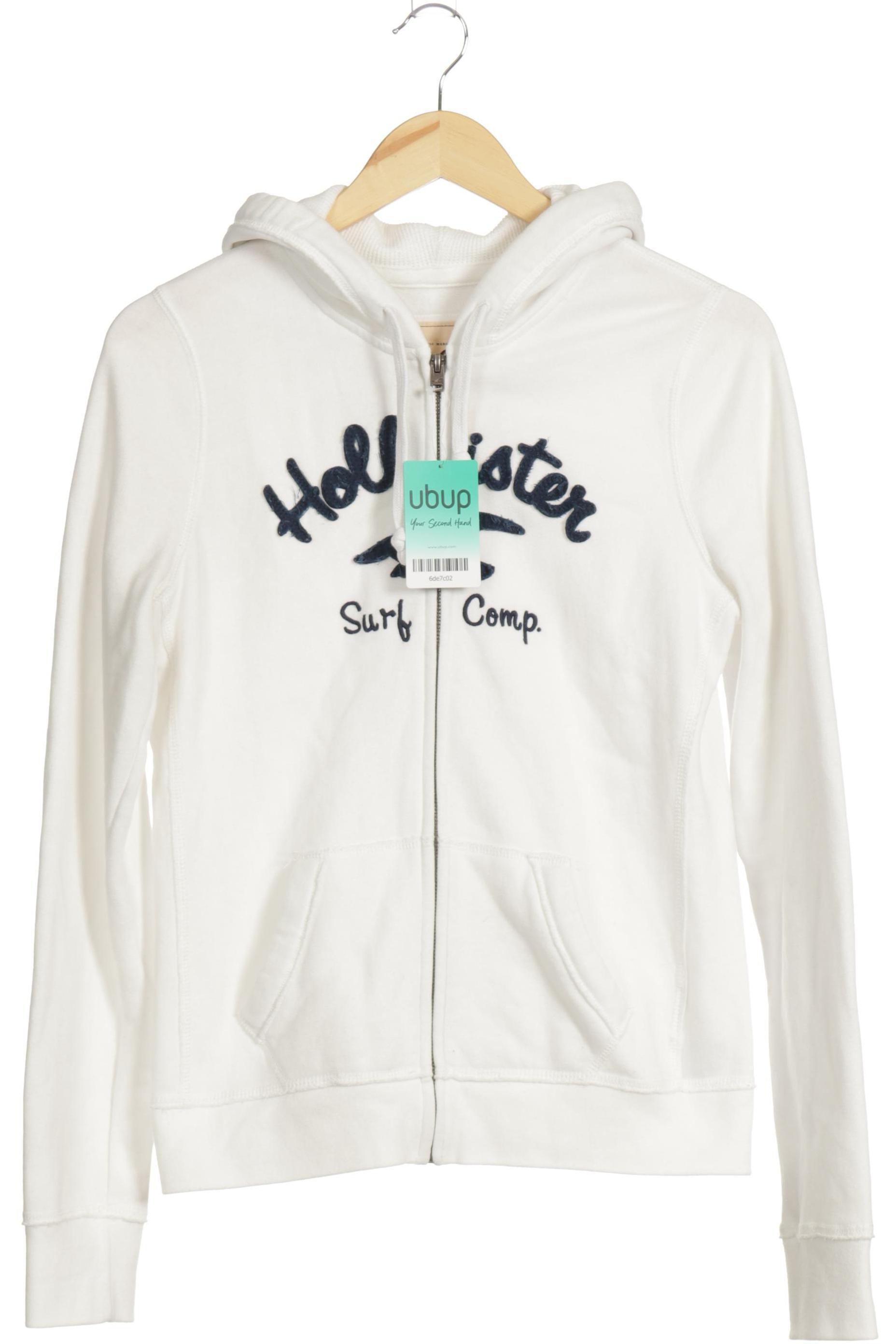 

Hollister Damen Kapuzenpullover, weiß, Gr.