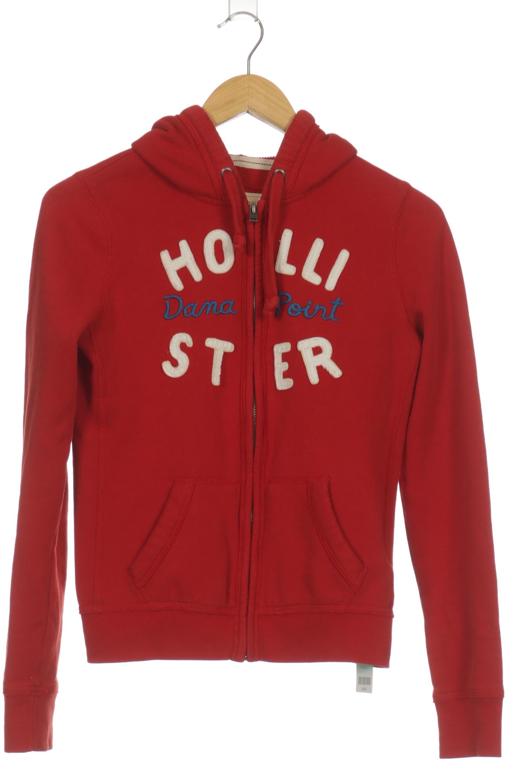 

Hollister Damen Kapuzenpullover, rot, Gr.