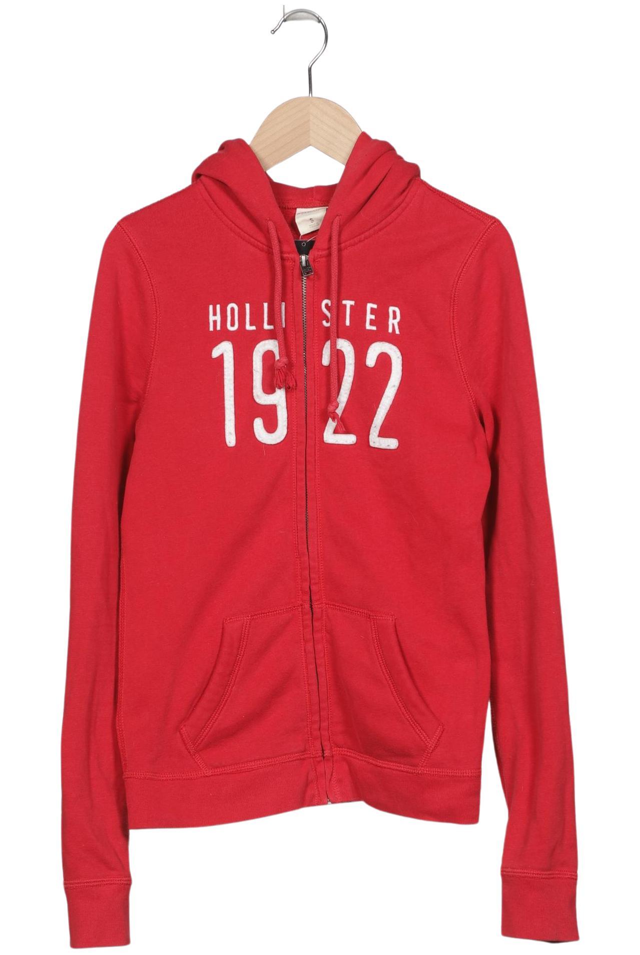 

Hollister Damen Kapuzenpullover, rot, Gr. 36