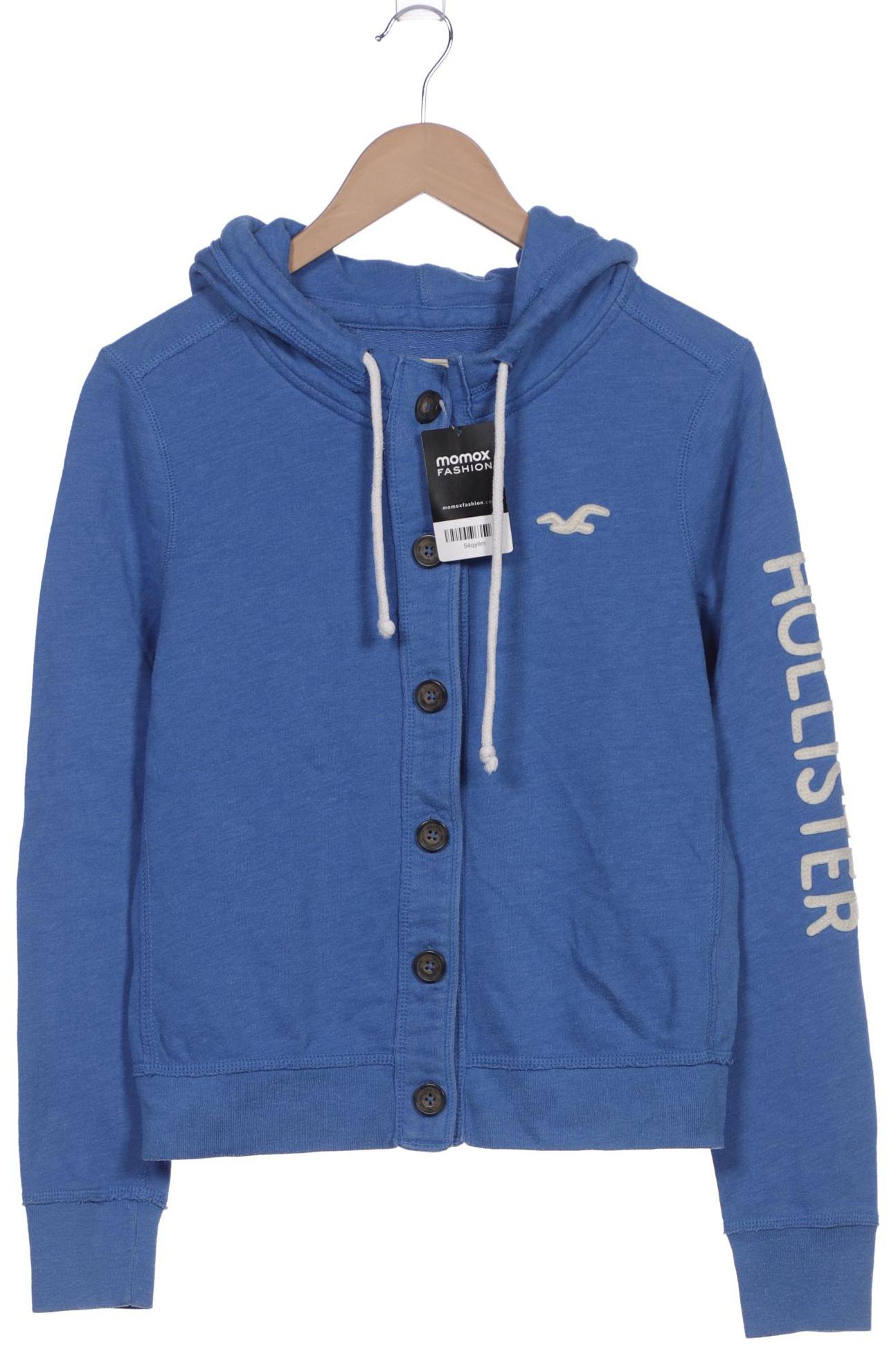 

Hollister Damen Kapuzenpullover, blau, Gr. 42